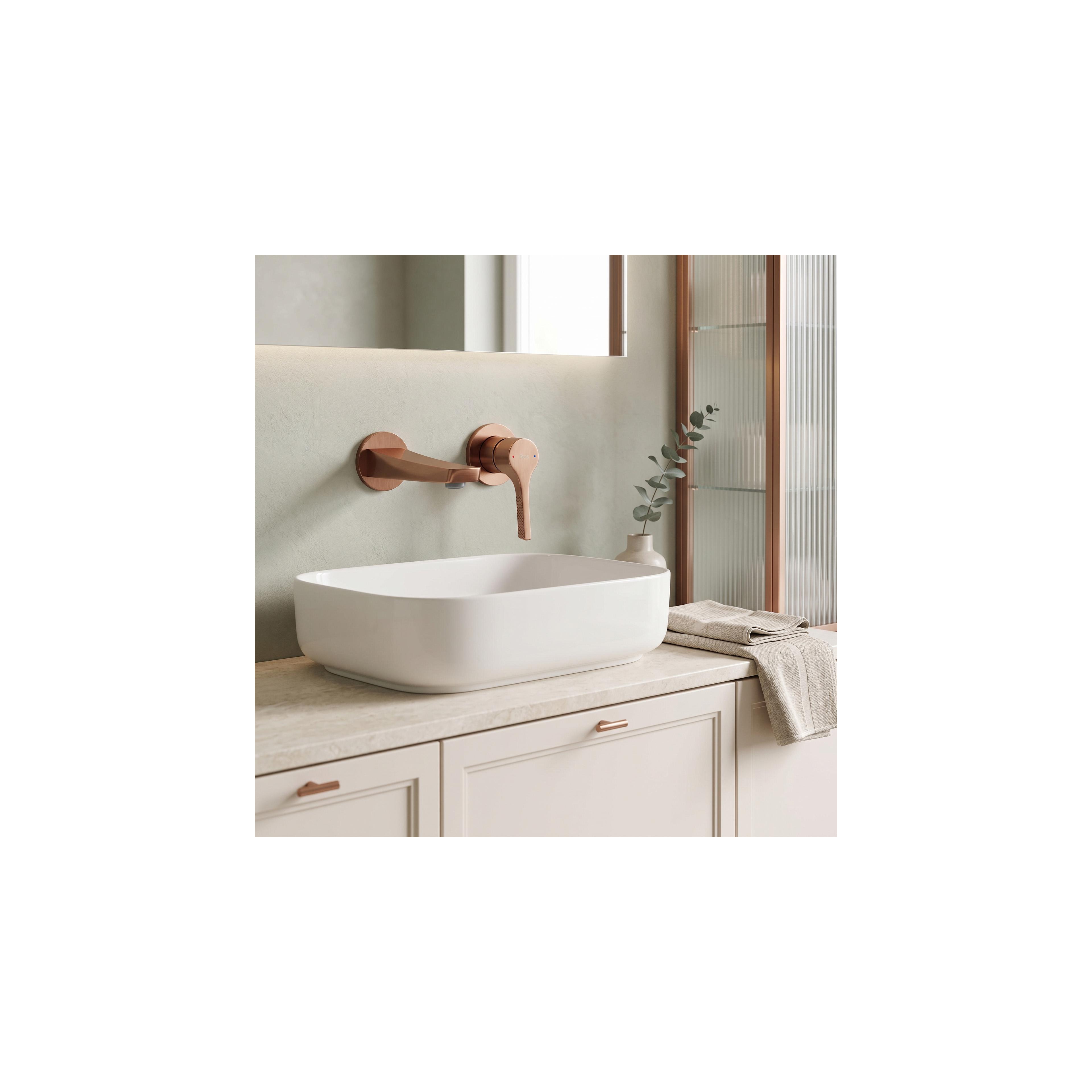 Mitigeur de lavabo encastrable REA VISION Brush Copper + BOX