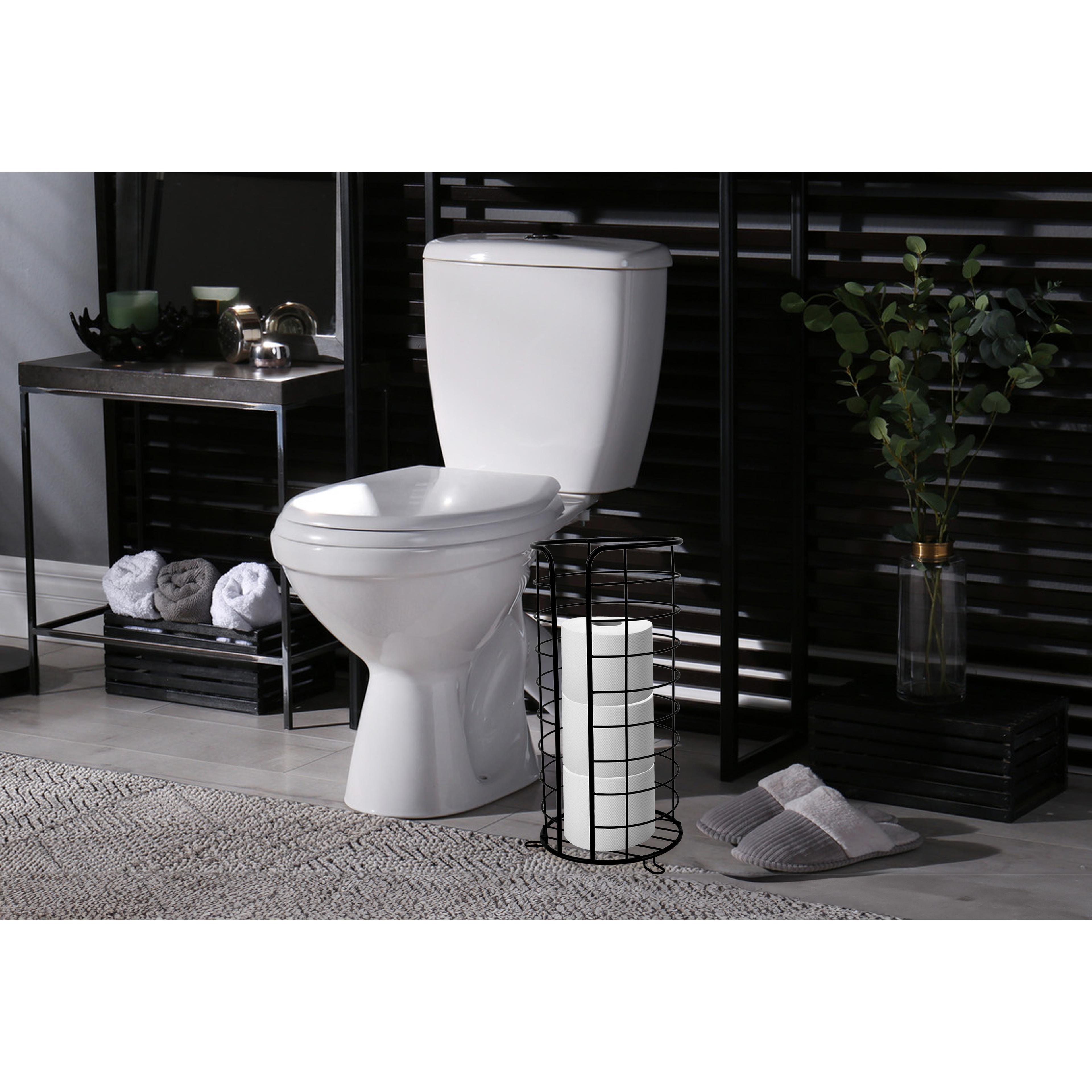 Ständer für Toilettenpapier Black 322743A