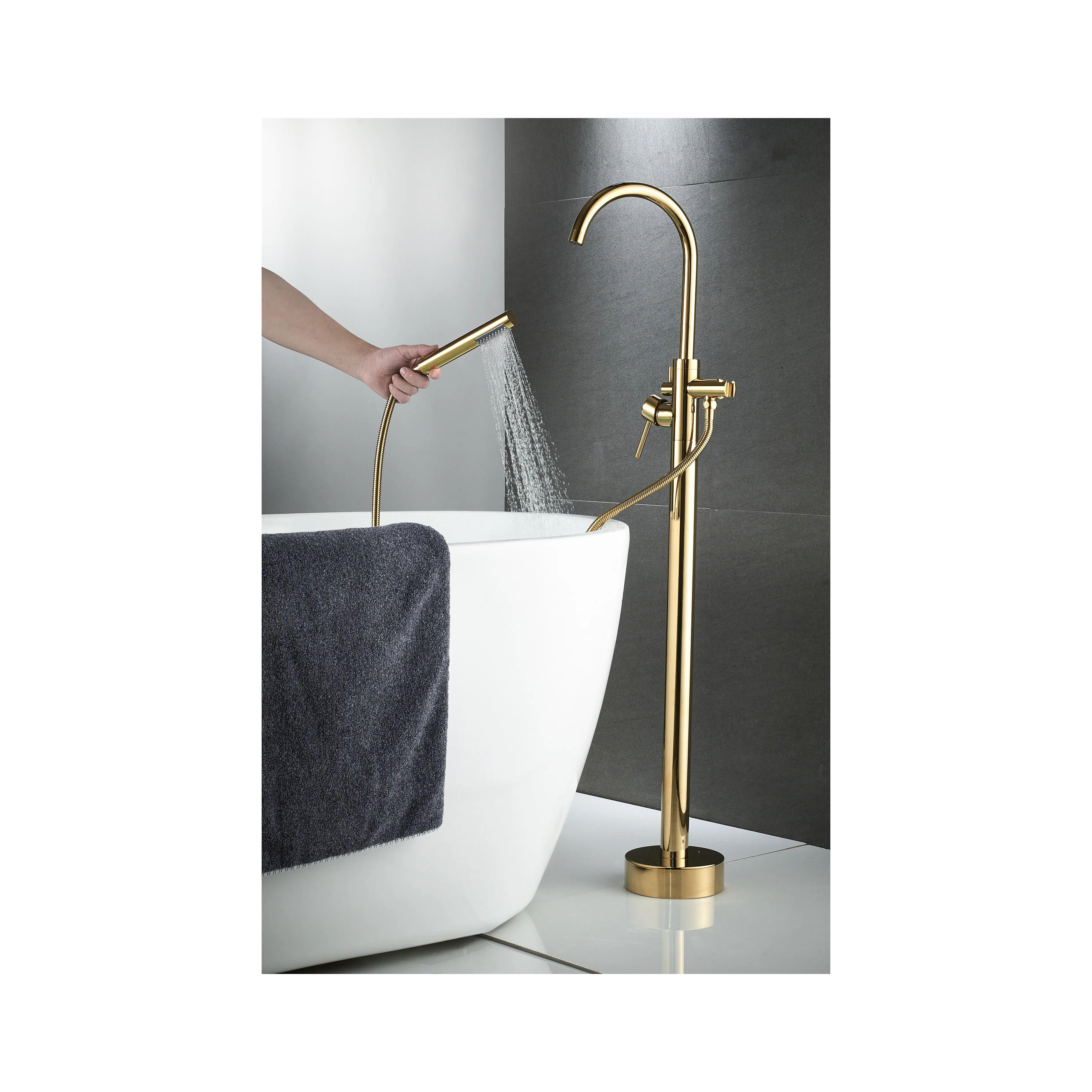 Frei stehende Armatur Rea Lungo Gold