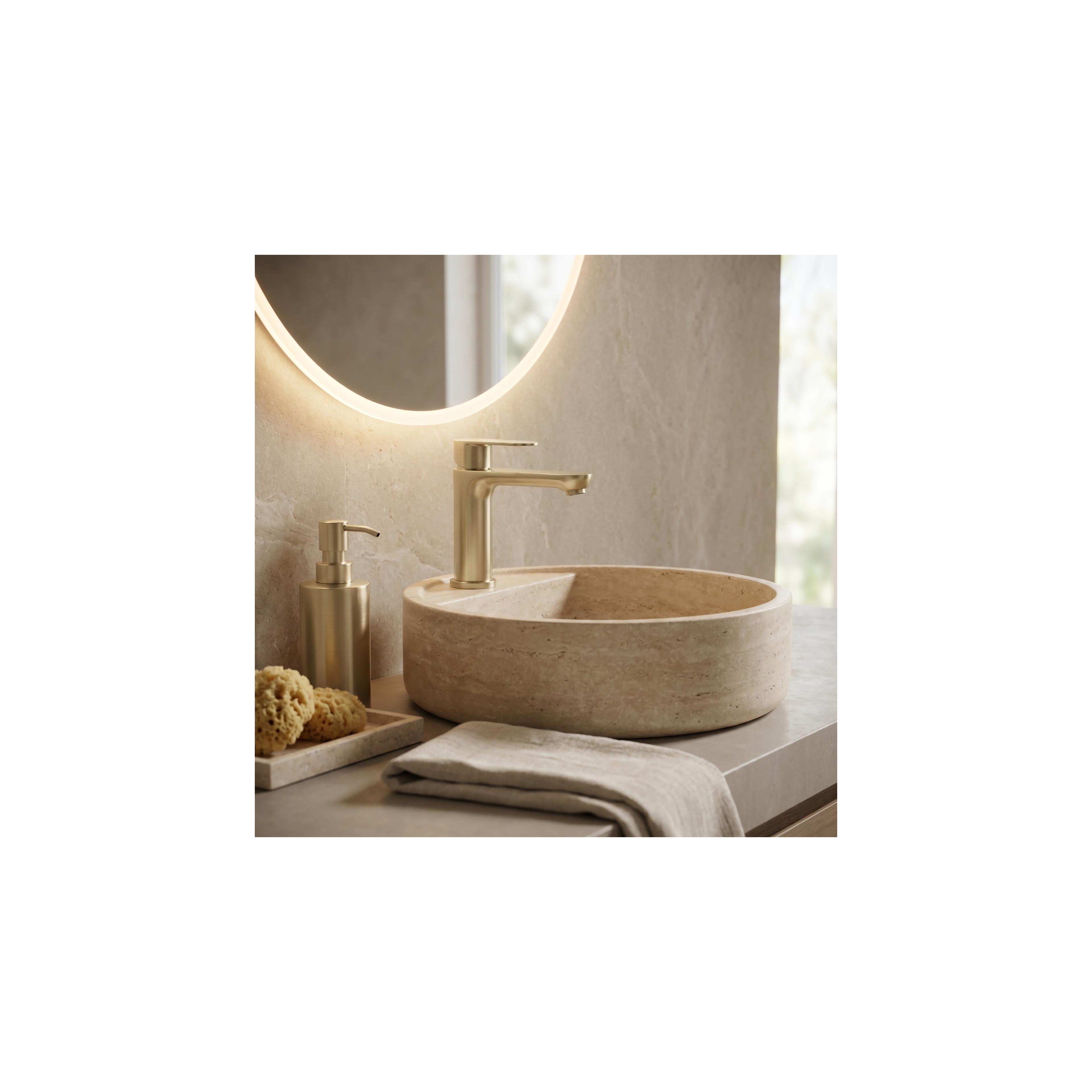 Waschbeckenarmatur Rea Logan Brush Gold