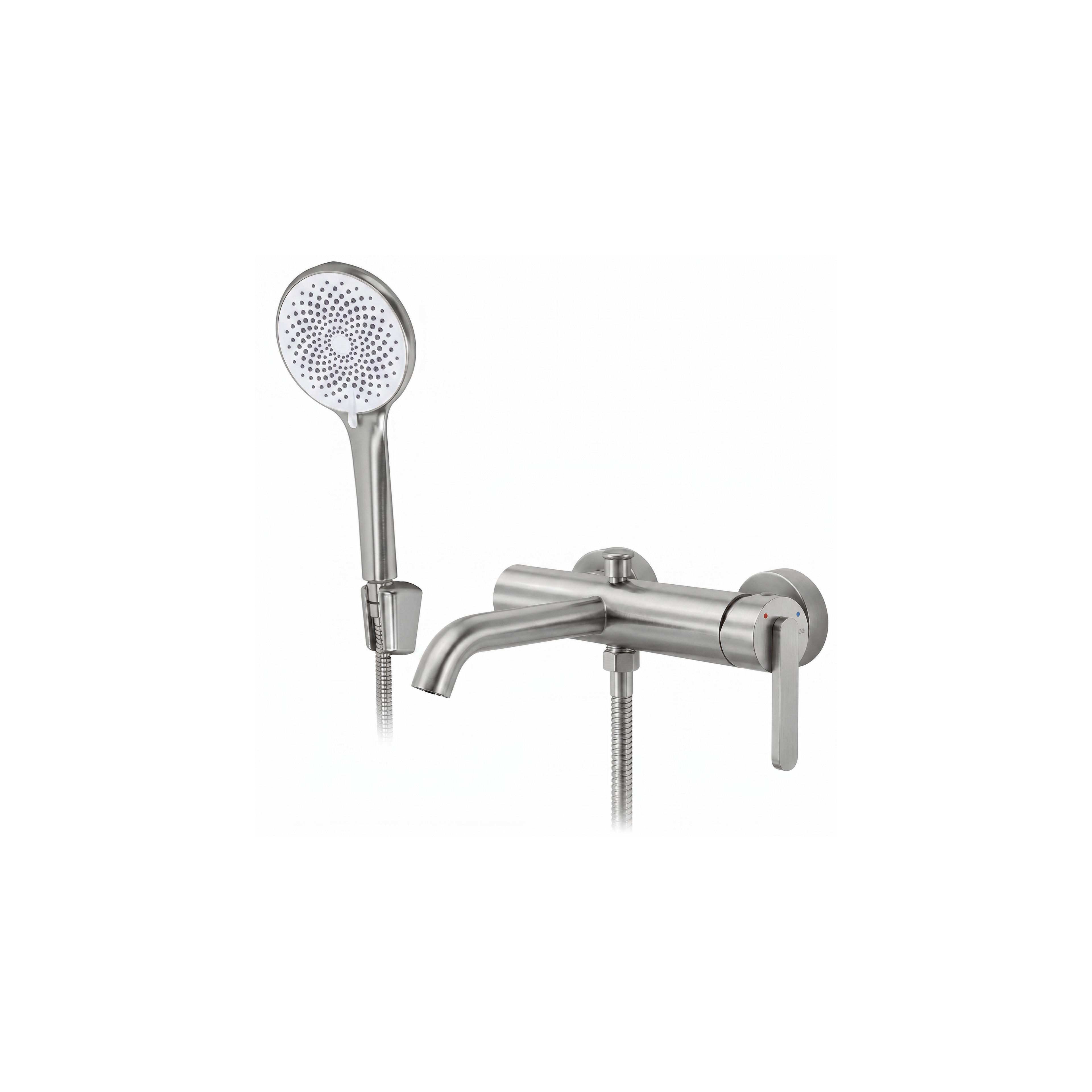 Badkarsblandare REA Ontario Side Borstad Nickel