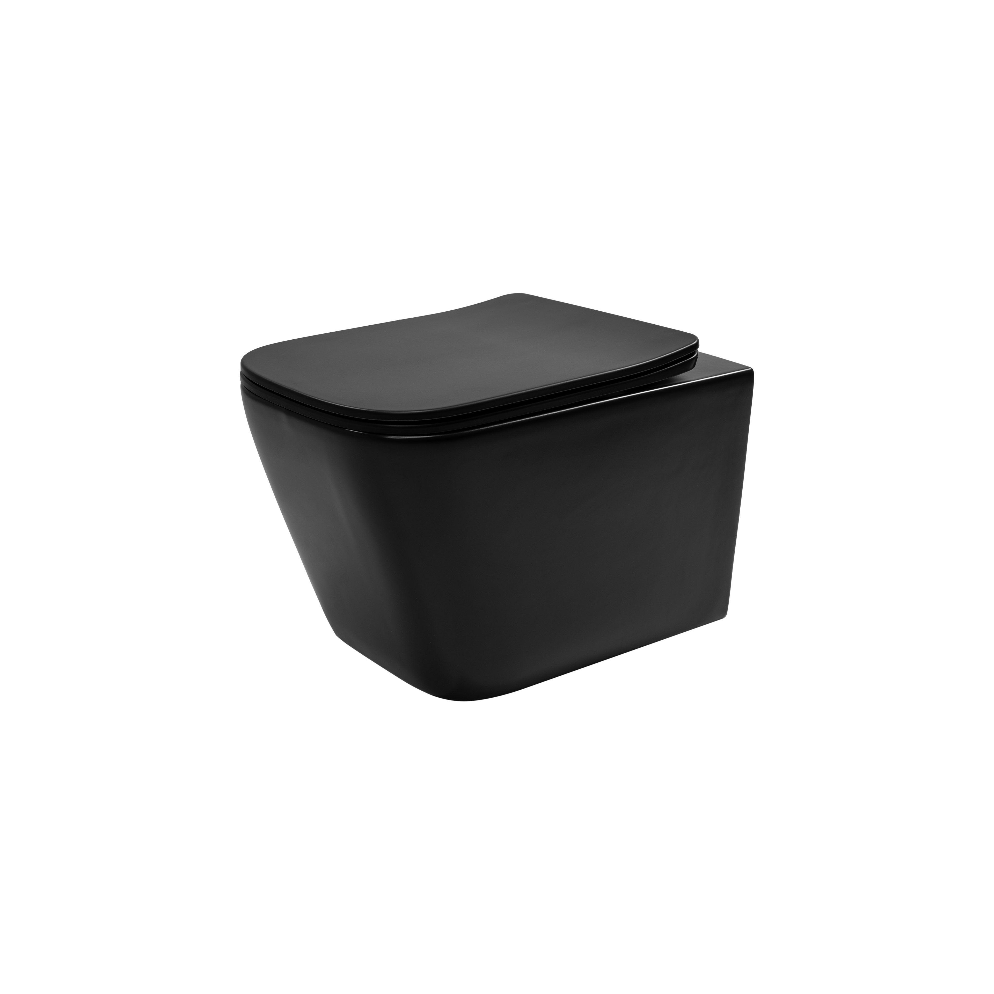 Toilet bowl Rea Julio Black Matt