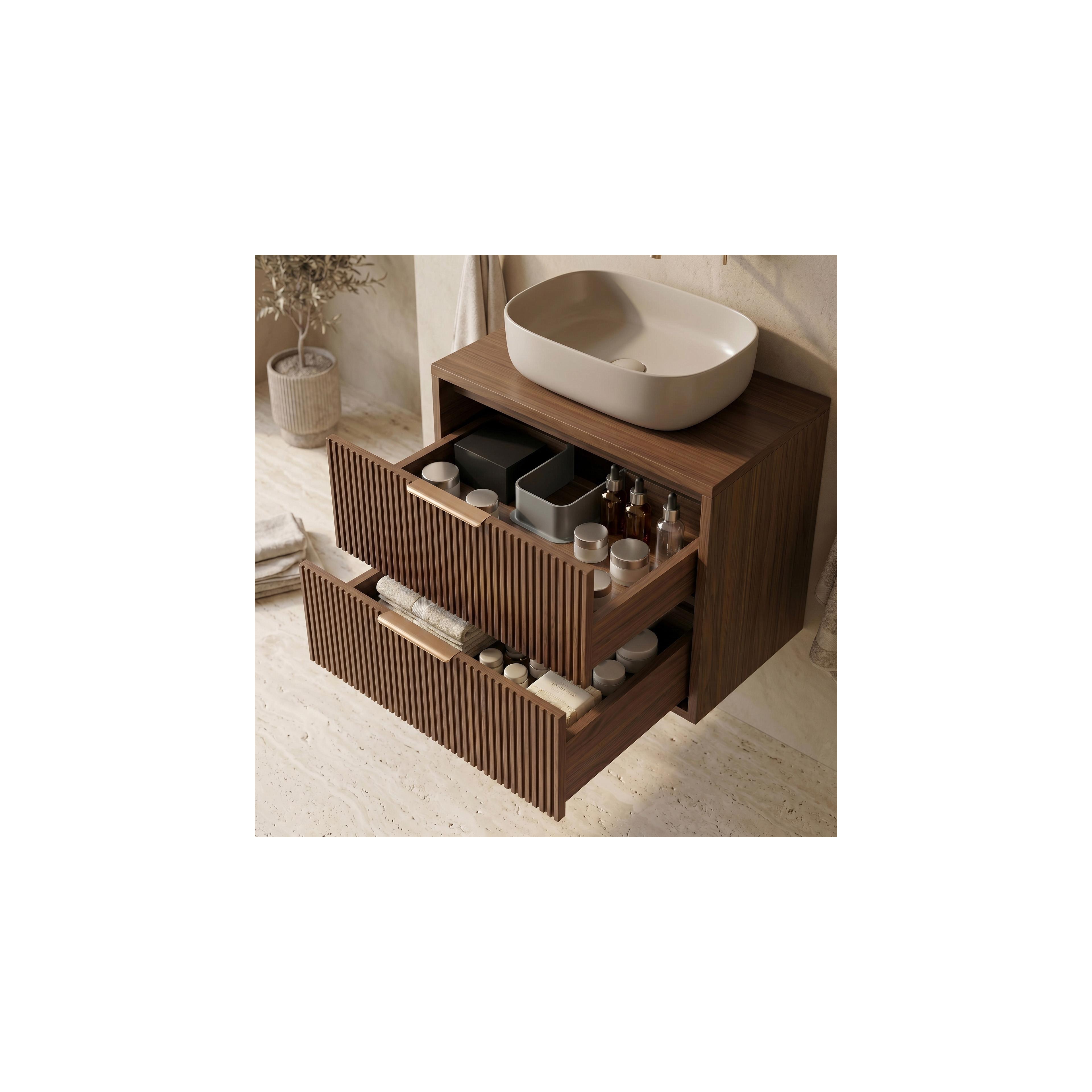Waschtischunterschrank Rea Mono 60cm Brown