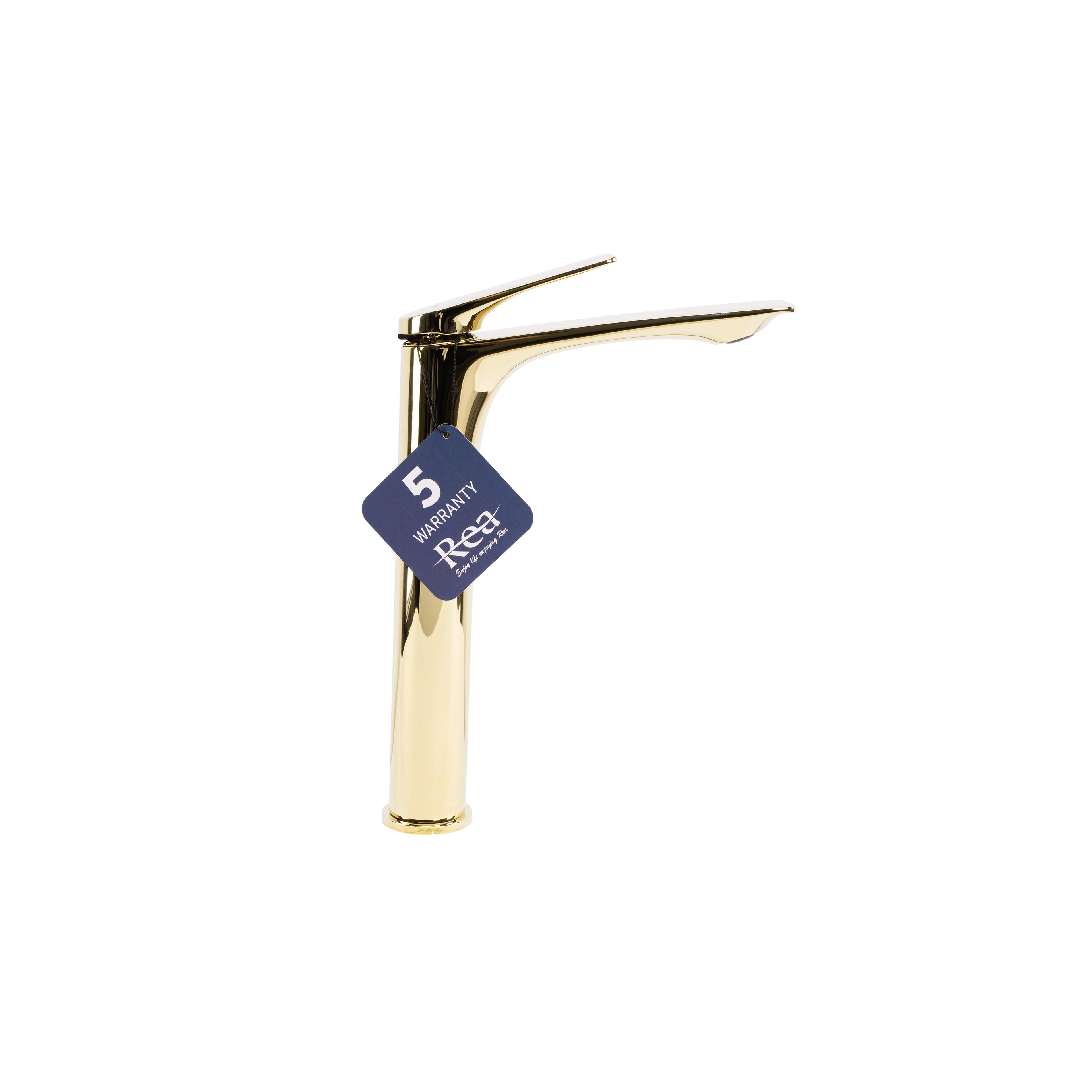 Waschbeckenarmatur Rea AVALON gold High