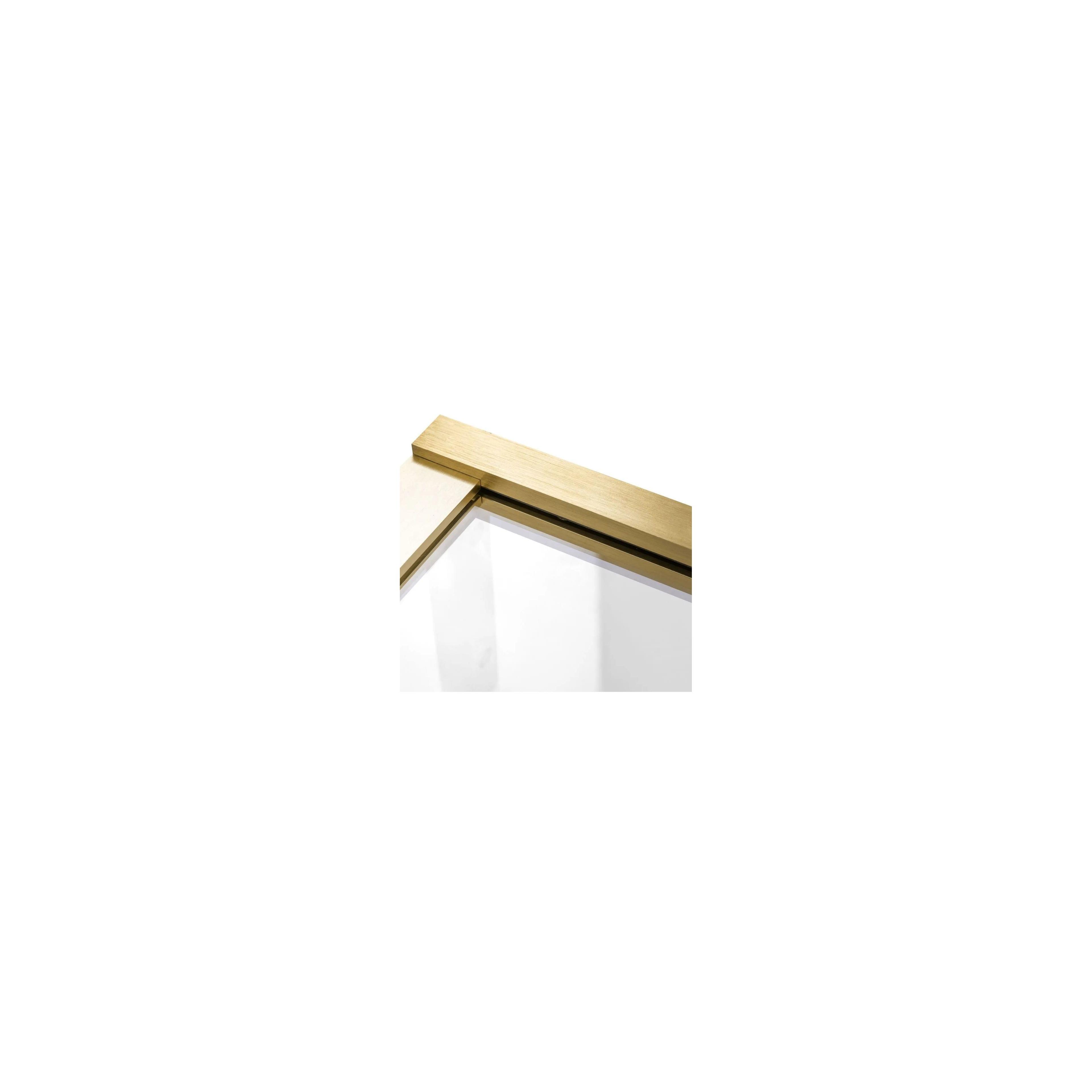 Badewanneaufsatz Rea Elegant Gold Brush 70