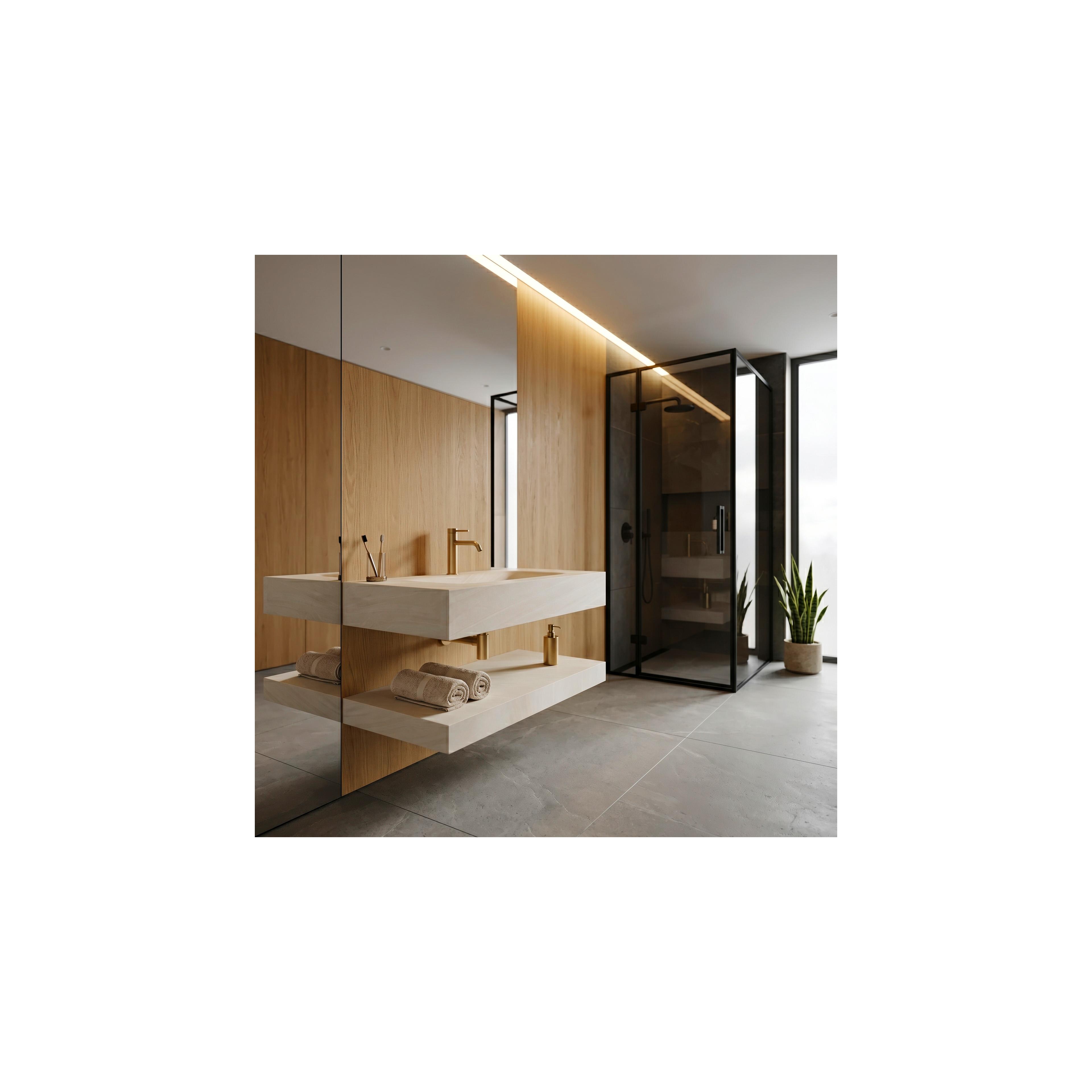 Wandwaschbecken REA Apollo Gran Cloud Sky 70