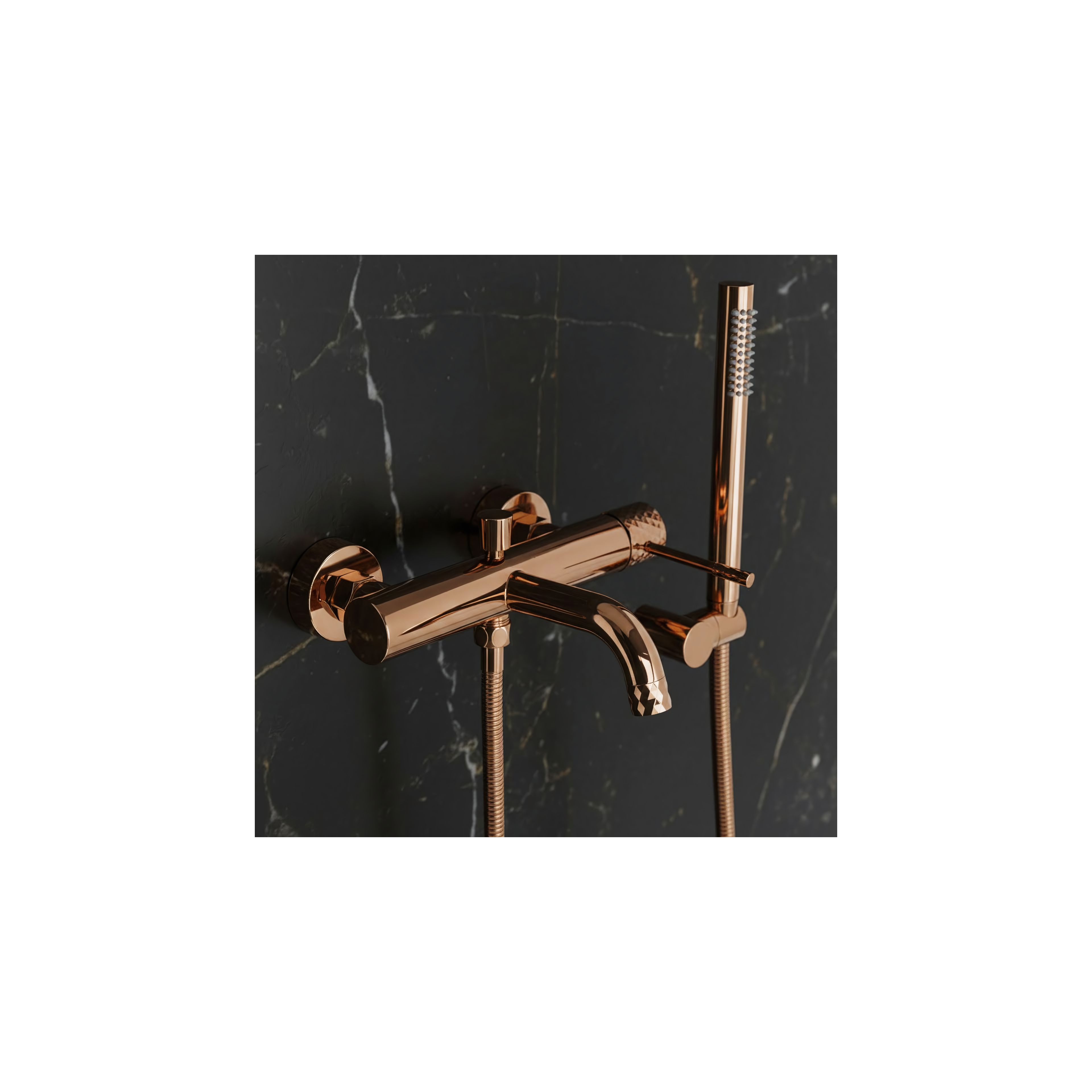 Bathroom faucet Rea Lungo Diamond Copper