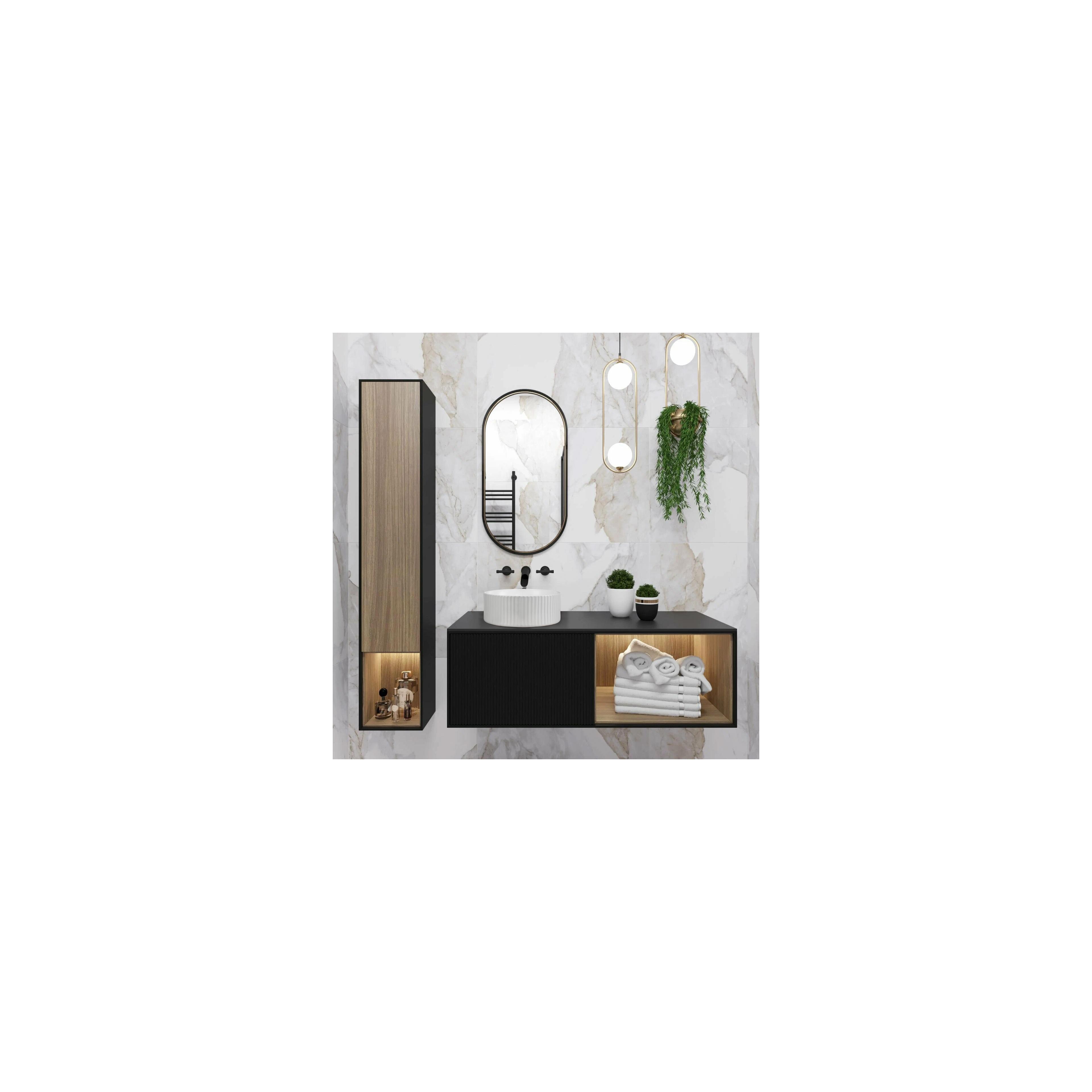 Countertop washbasin Rea Delia