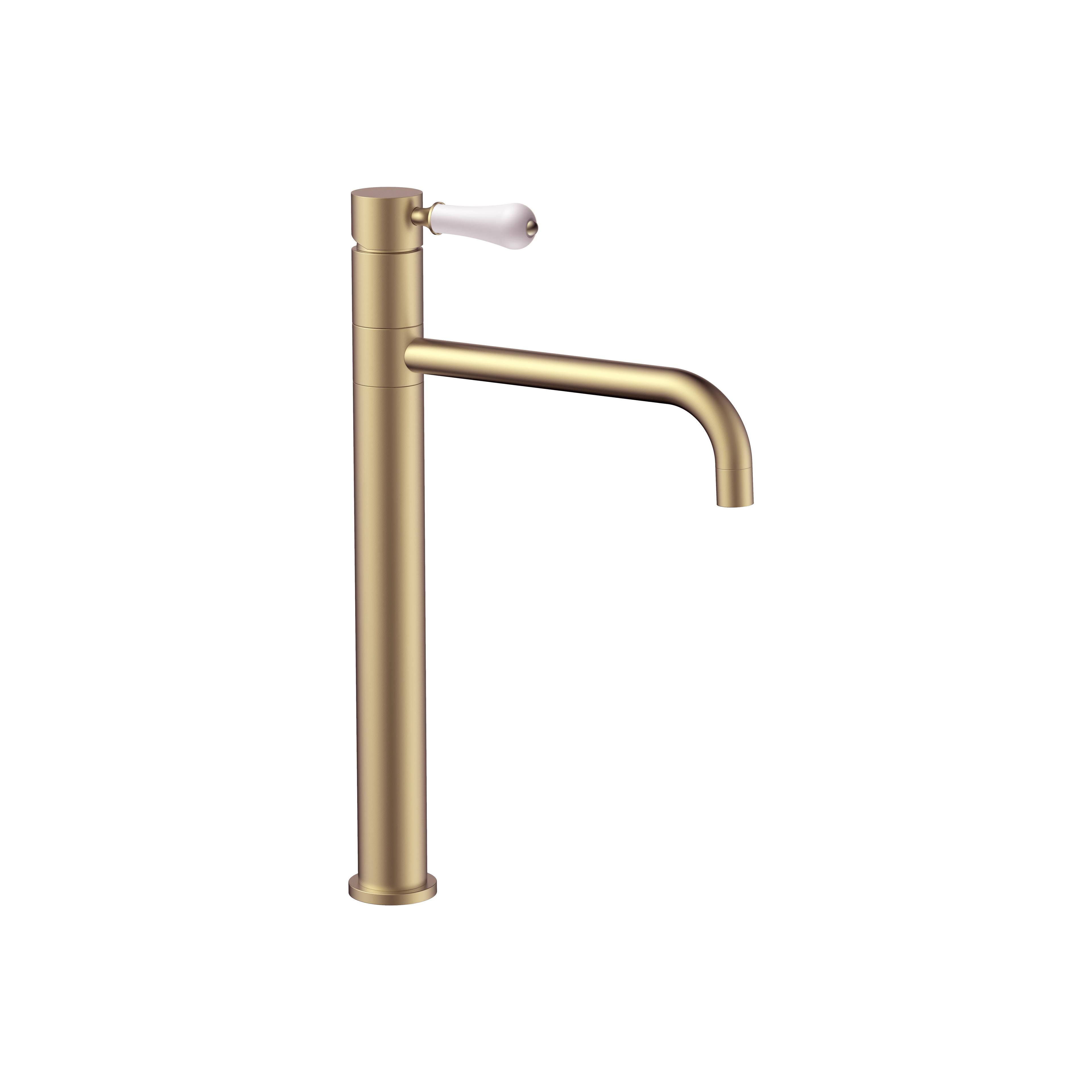 Pipa umivalnika Rea Serra Brush Gold high