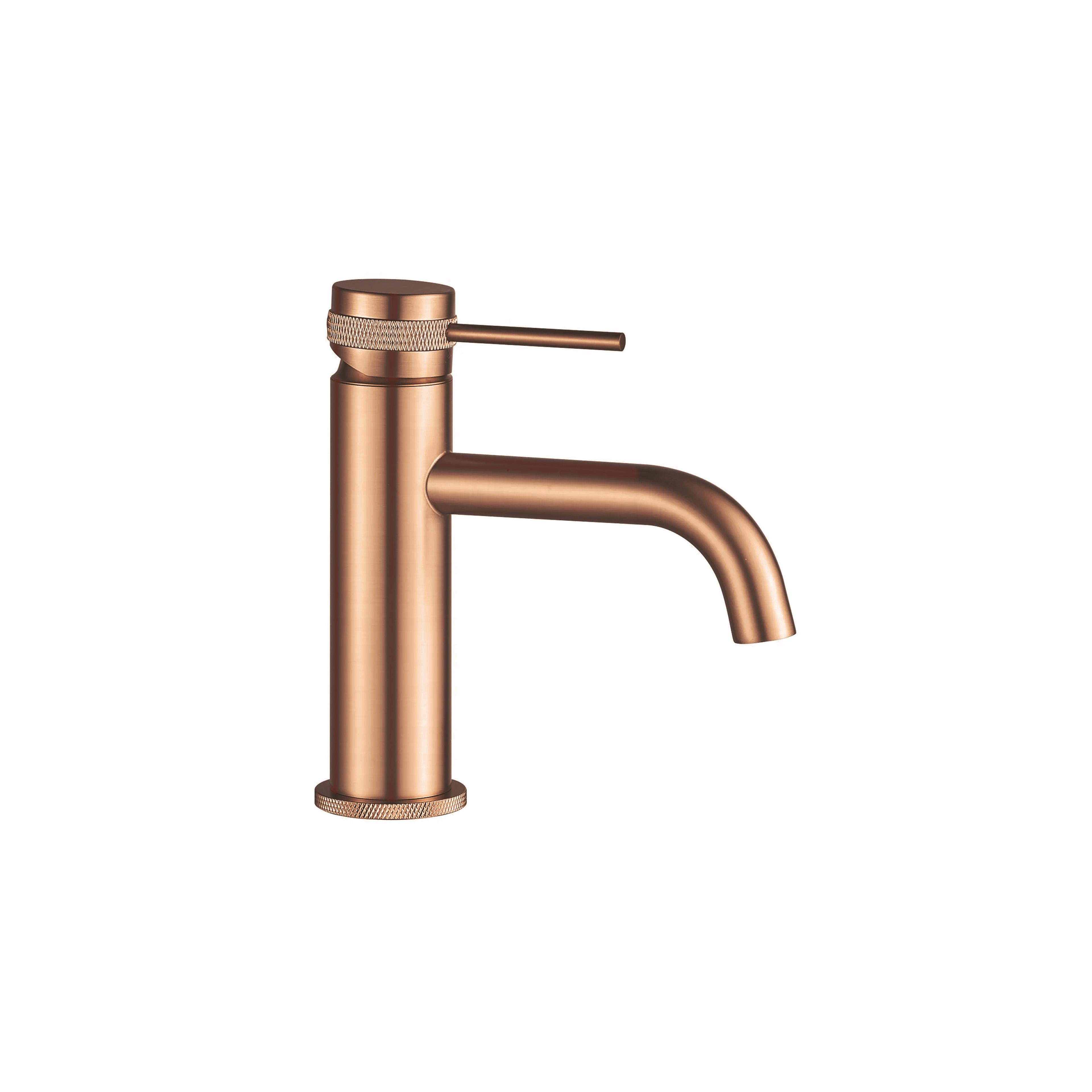 Waschbeckenarmatur Rea Lungo Grip Brush Copper low