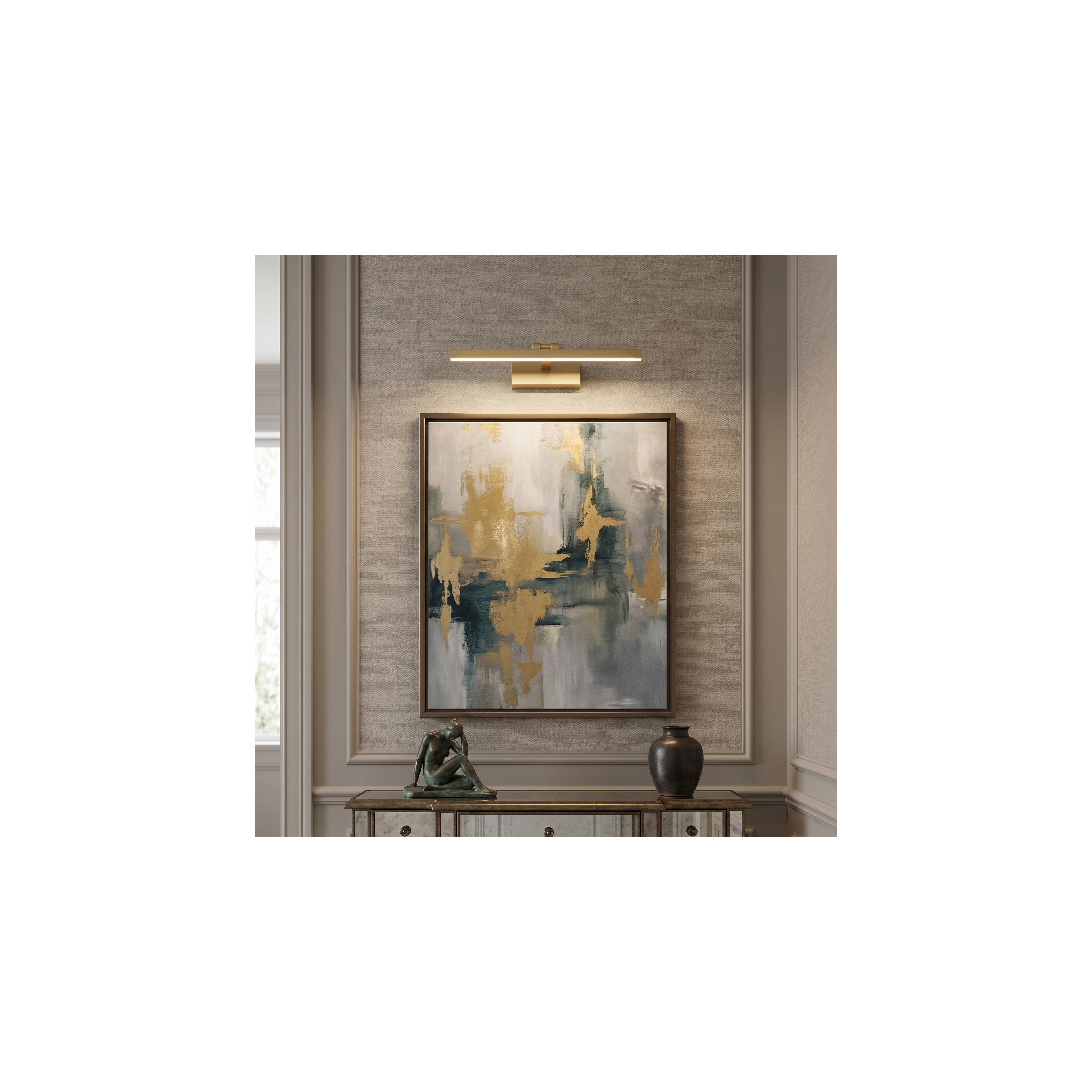 Kinkiet łazienkowy LED APP1860-1W 40 cm Złoty