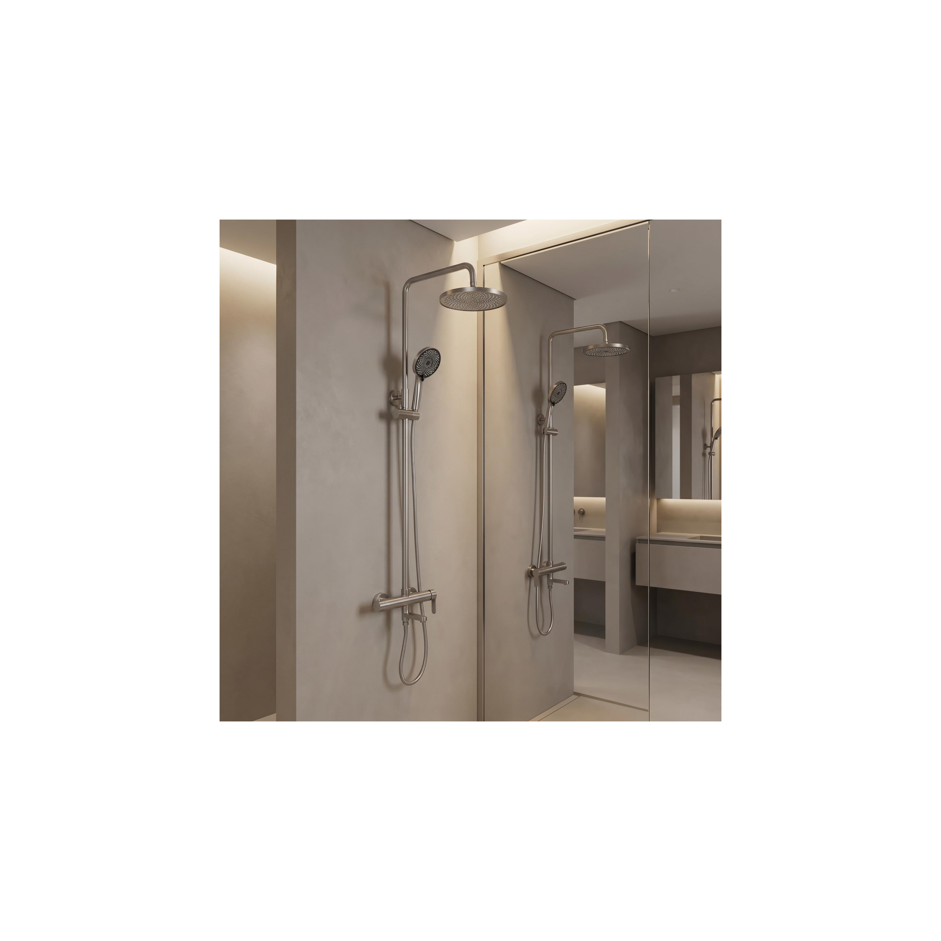 Thermostat Duschset Lungo Diamond Gold
