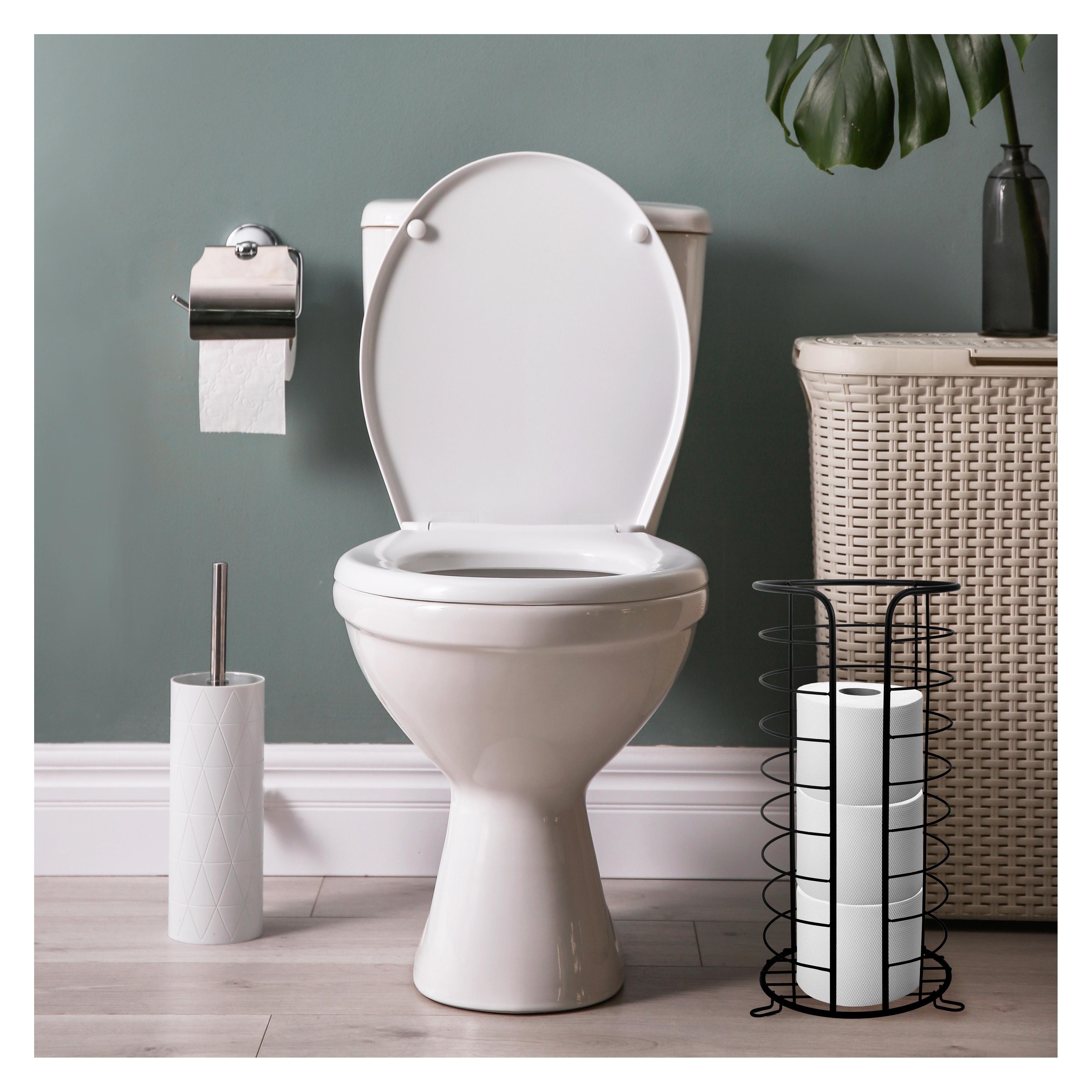 Ständer für Toilettenpapier Black 322743A