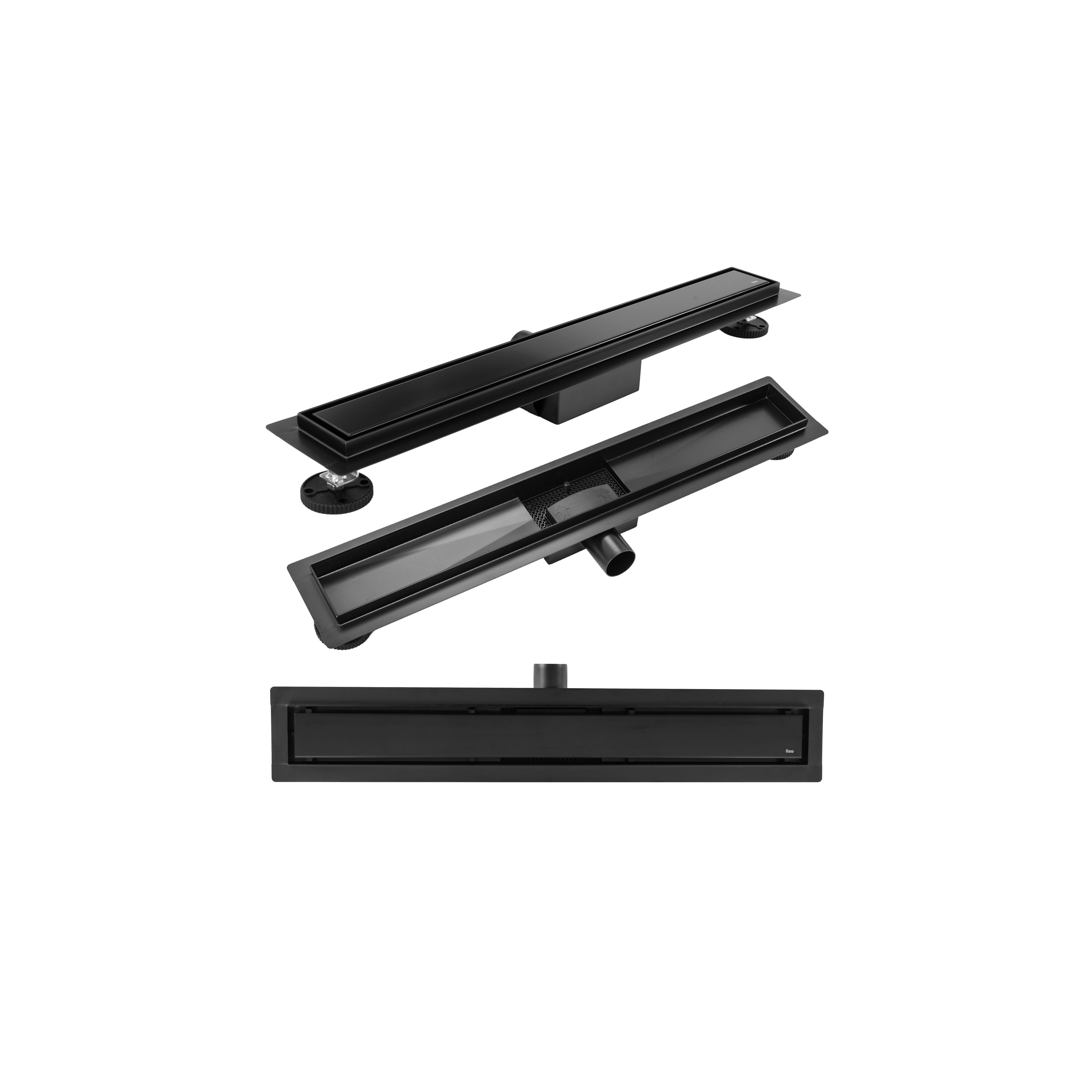 Lineaire afvoer Rea Neox Black 50