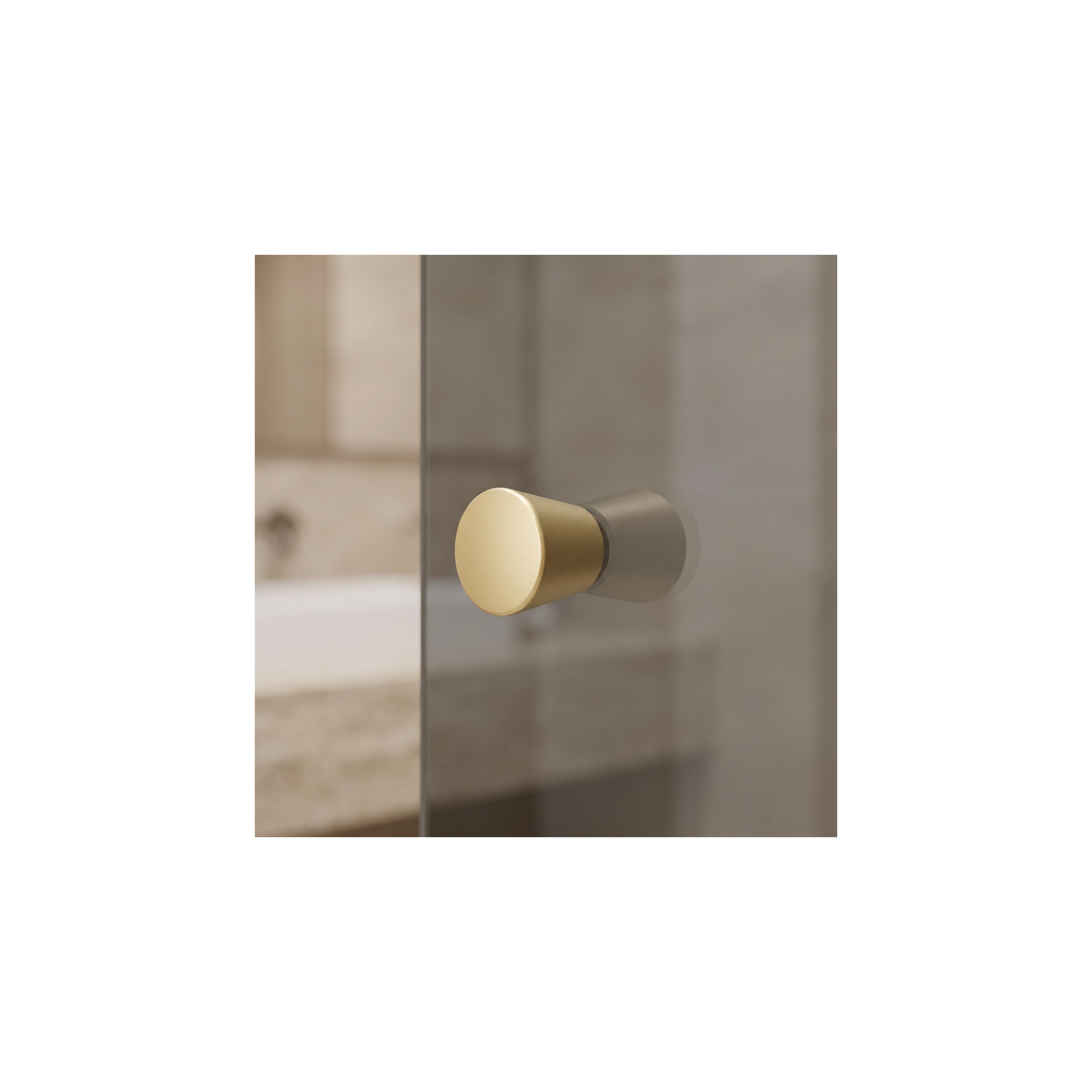 Shower door handle Rea 03 Brushed Gold