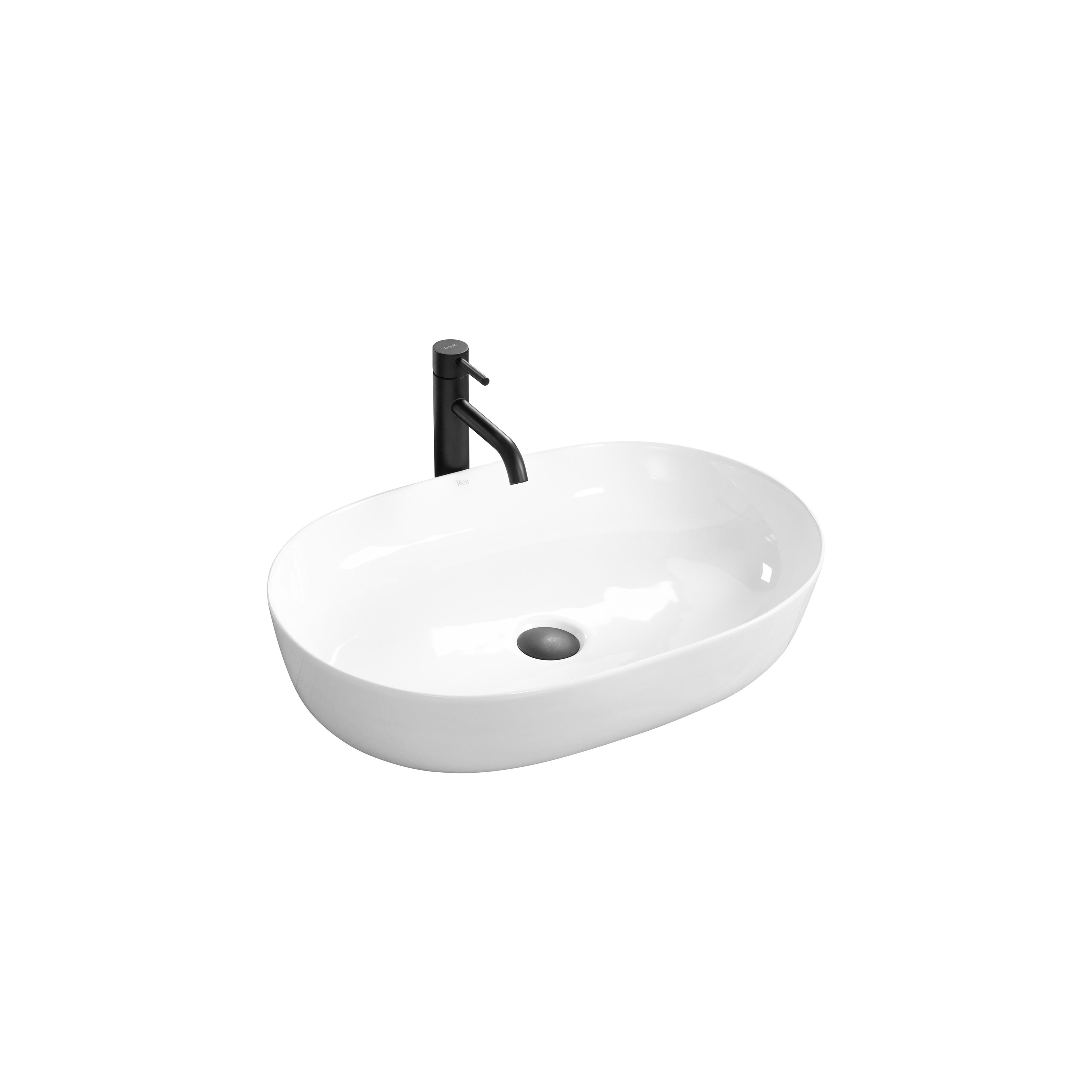 Aufsatzwaschbecken CLEO white – REA