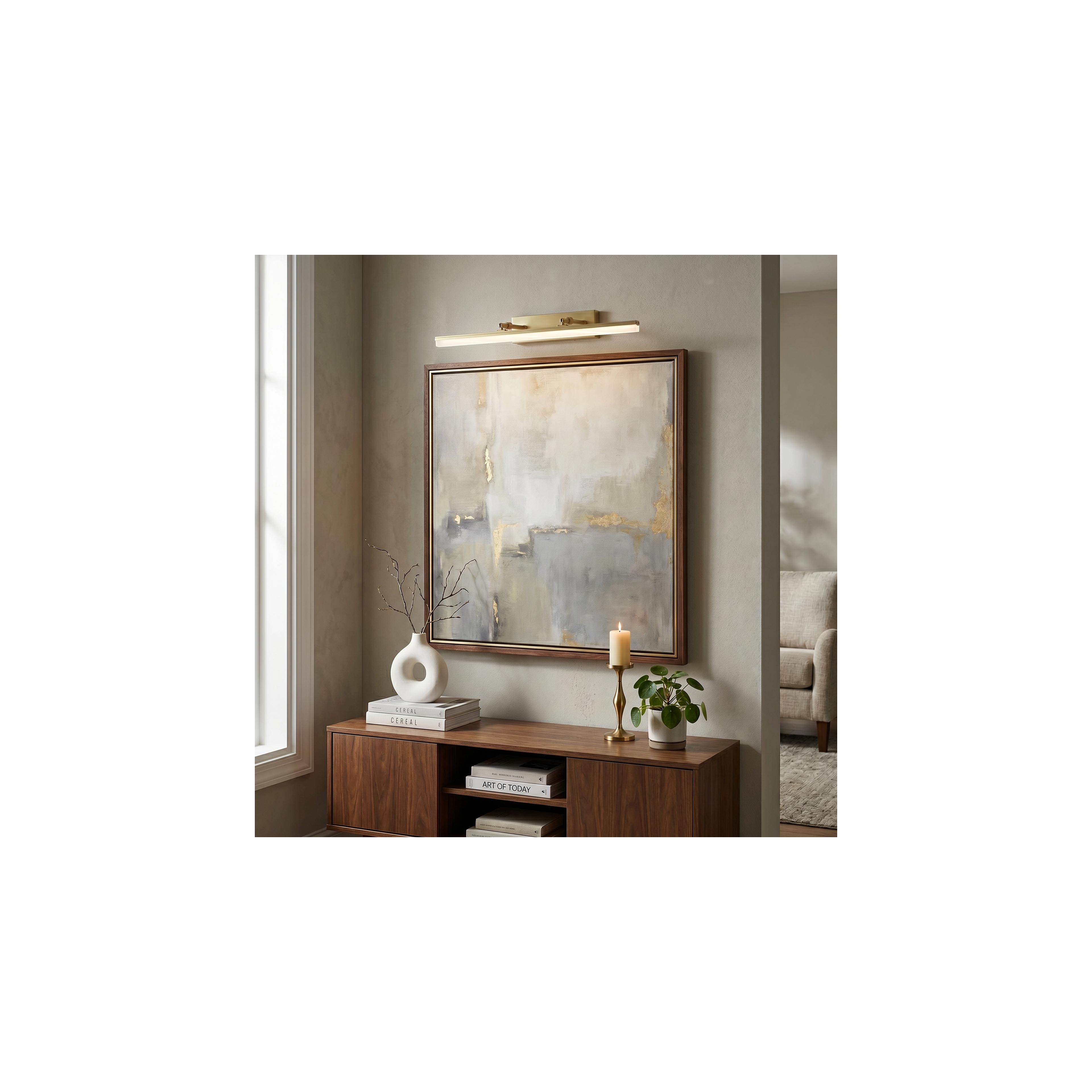 Bad LED-Wandleuchte APP1876-1W 60cm BRUSH GOLD