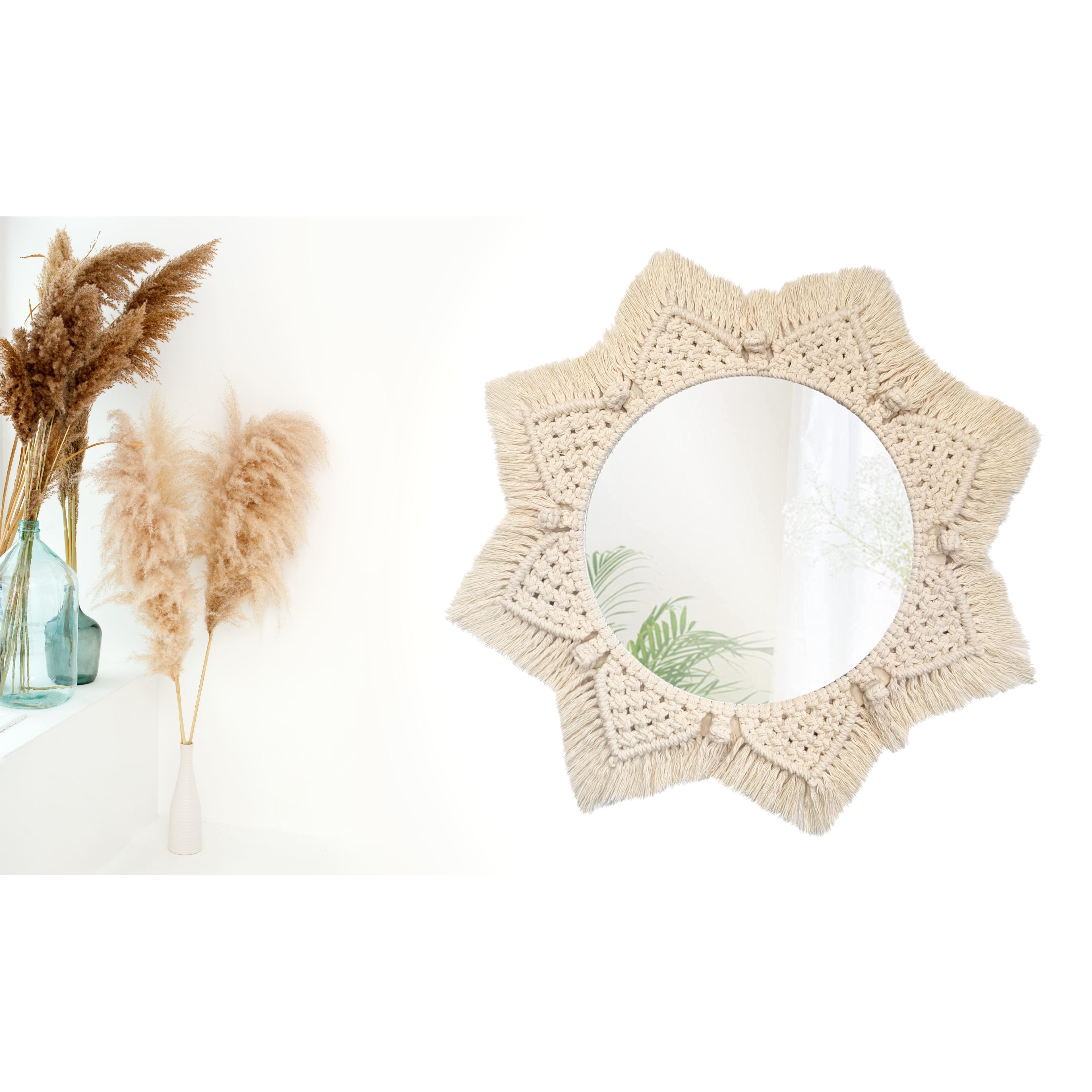 Boho-Wandspiegel 53CM 322048