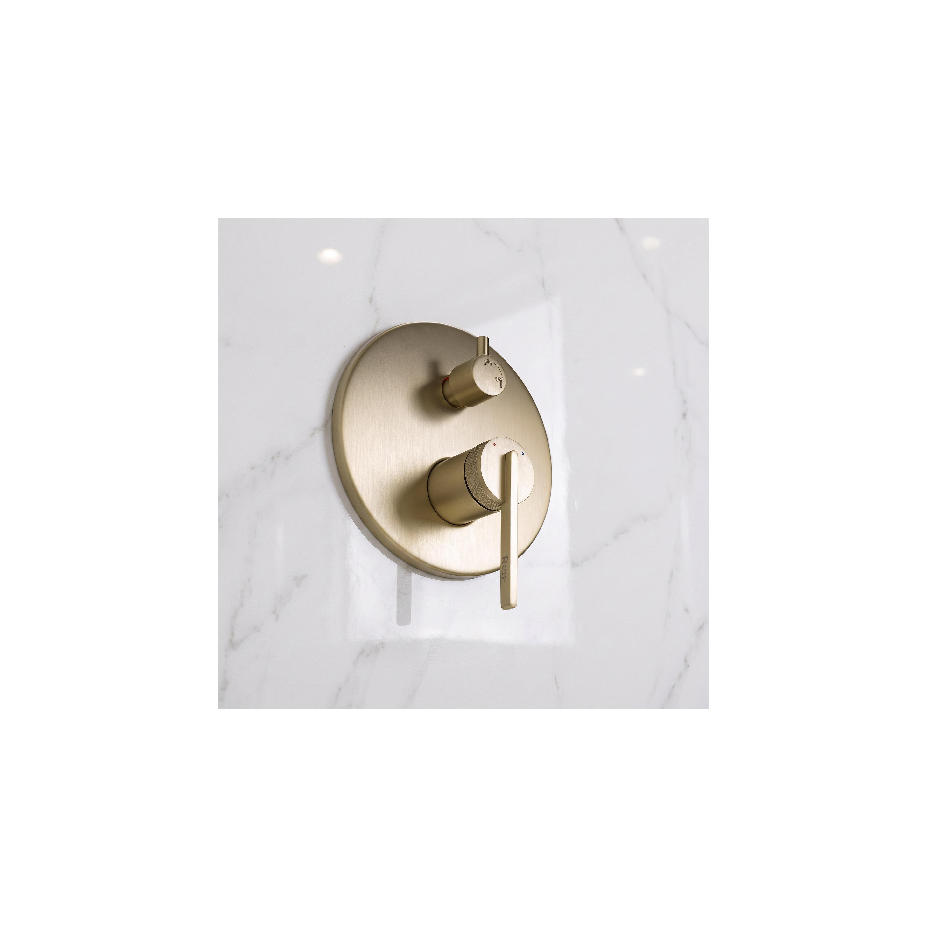 Shower system Rea Grace Brush Gold + BOX