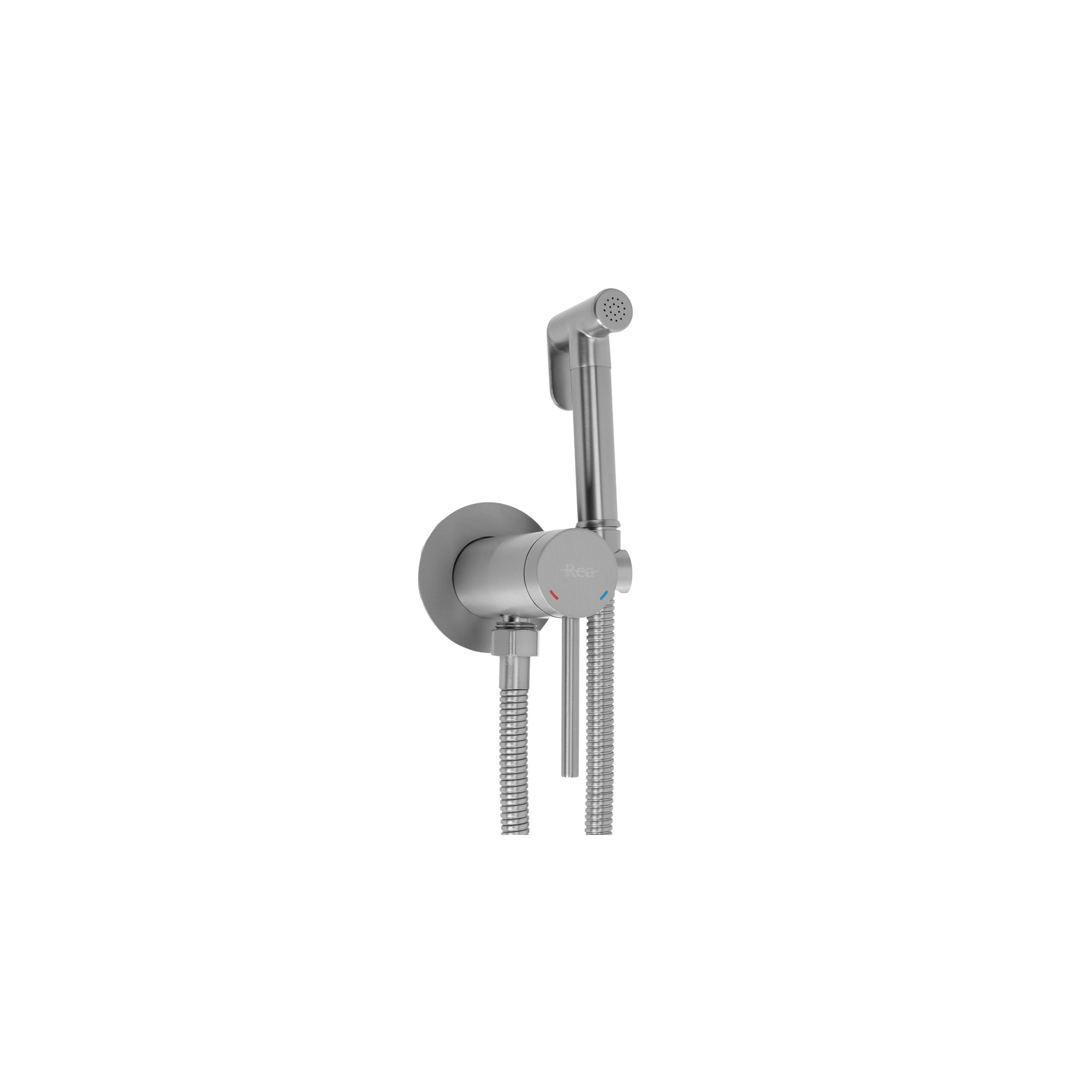 Miješalica za bide Foss Clif Brush Nickel