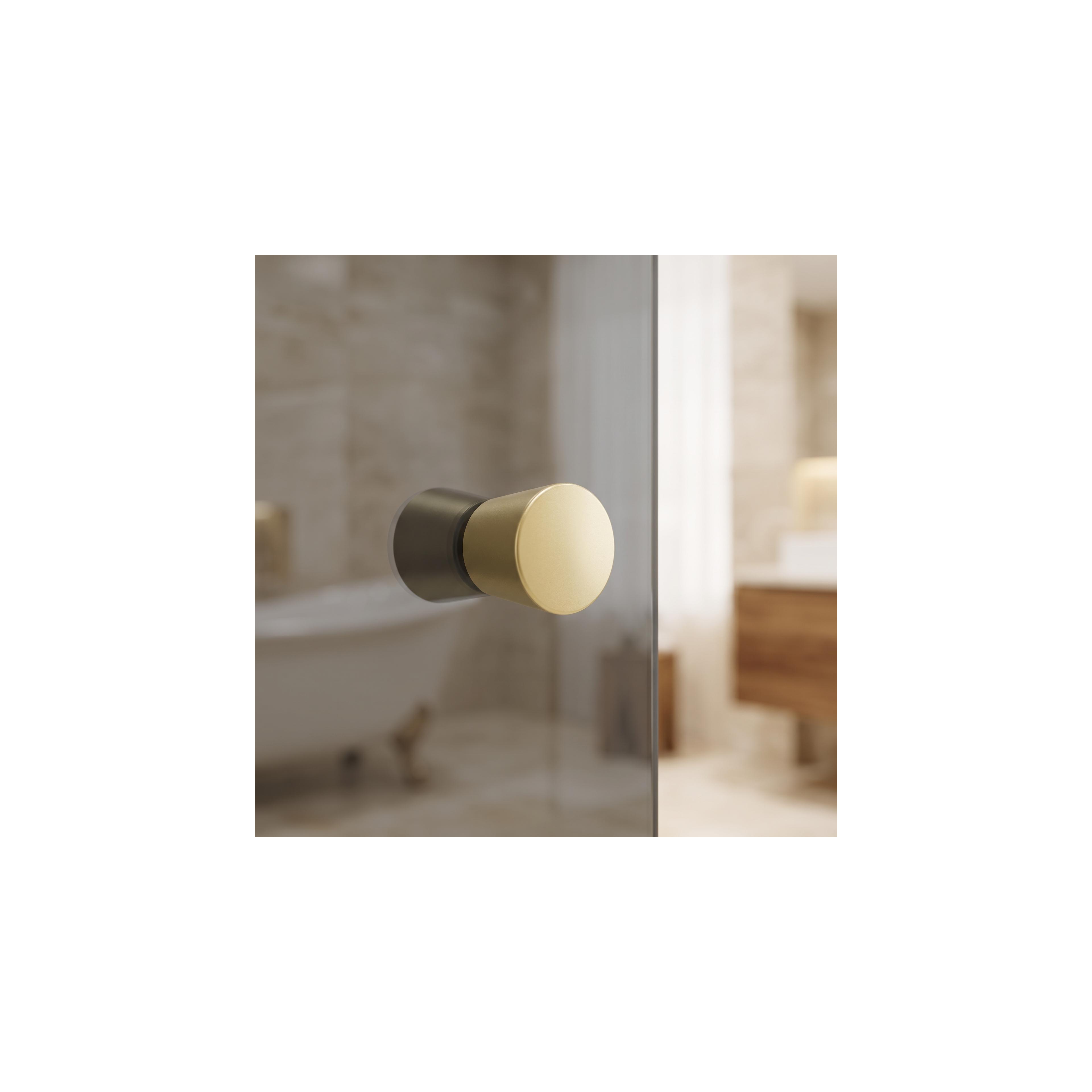 Shower door handle Rea 03 Brushed Gold