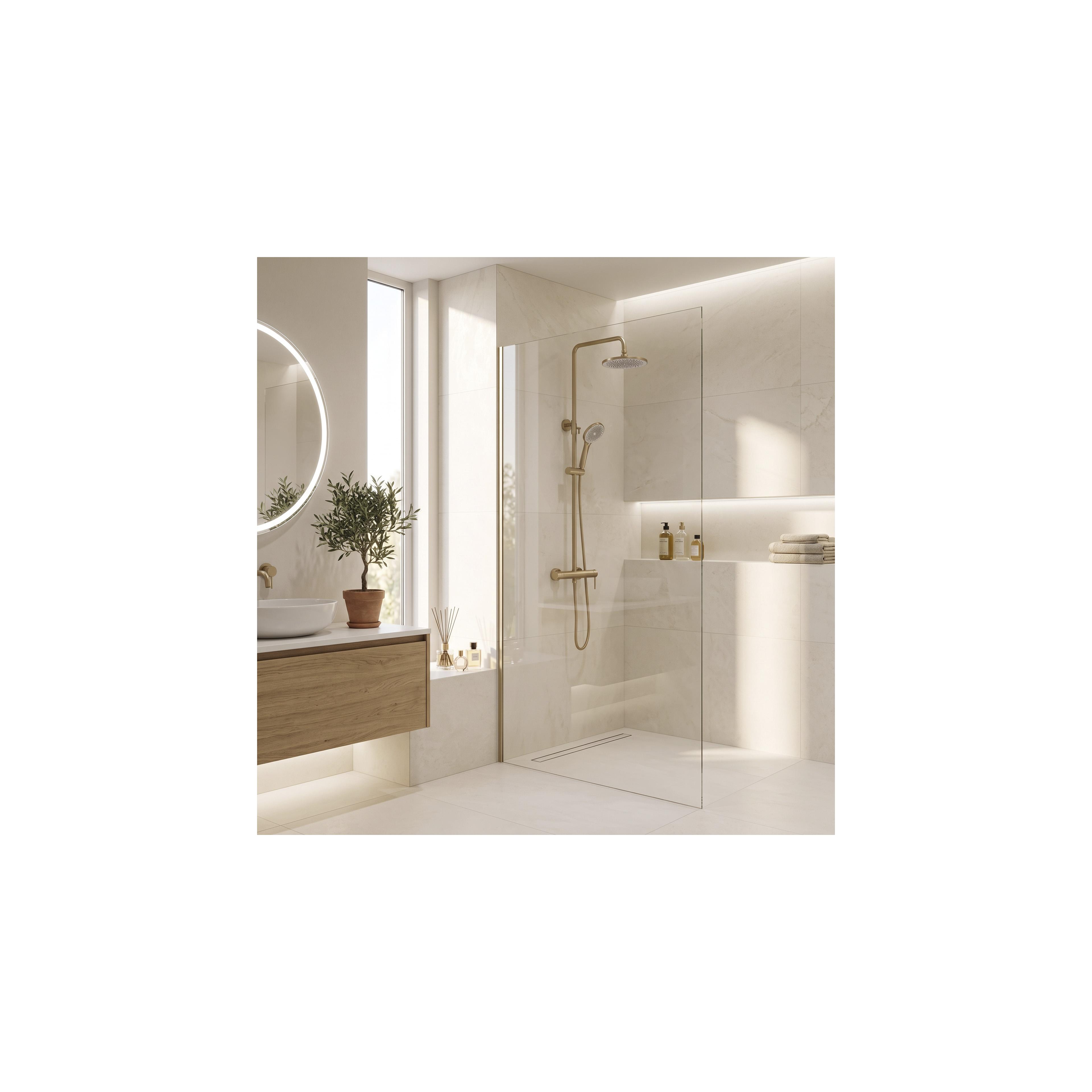 Kit de douche Rea Foss Clif Brush Gold