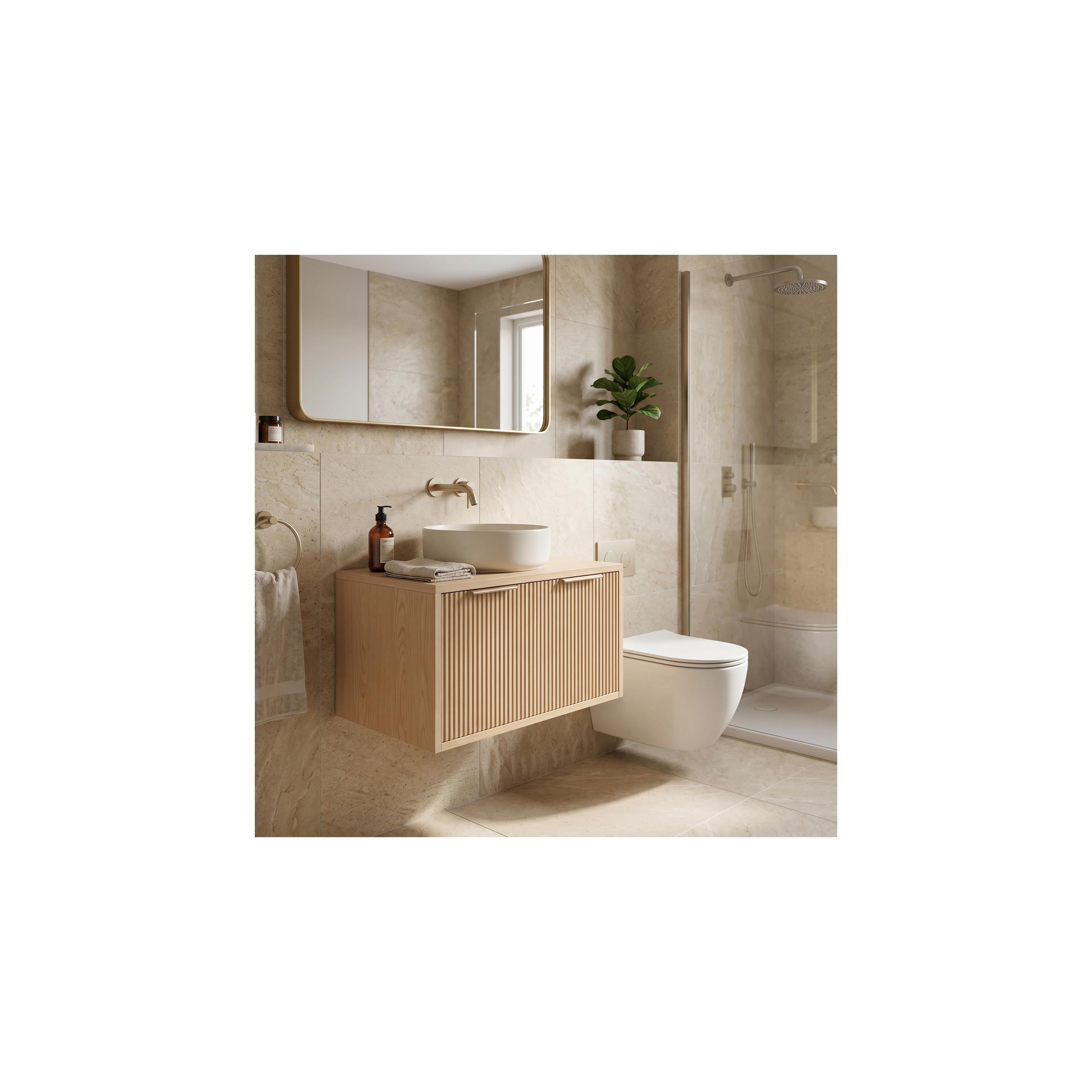 Waschtischunterschrank Rea Core 60cm Beige