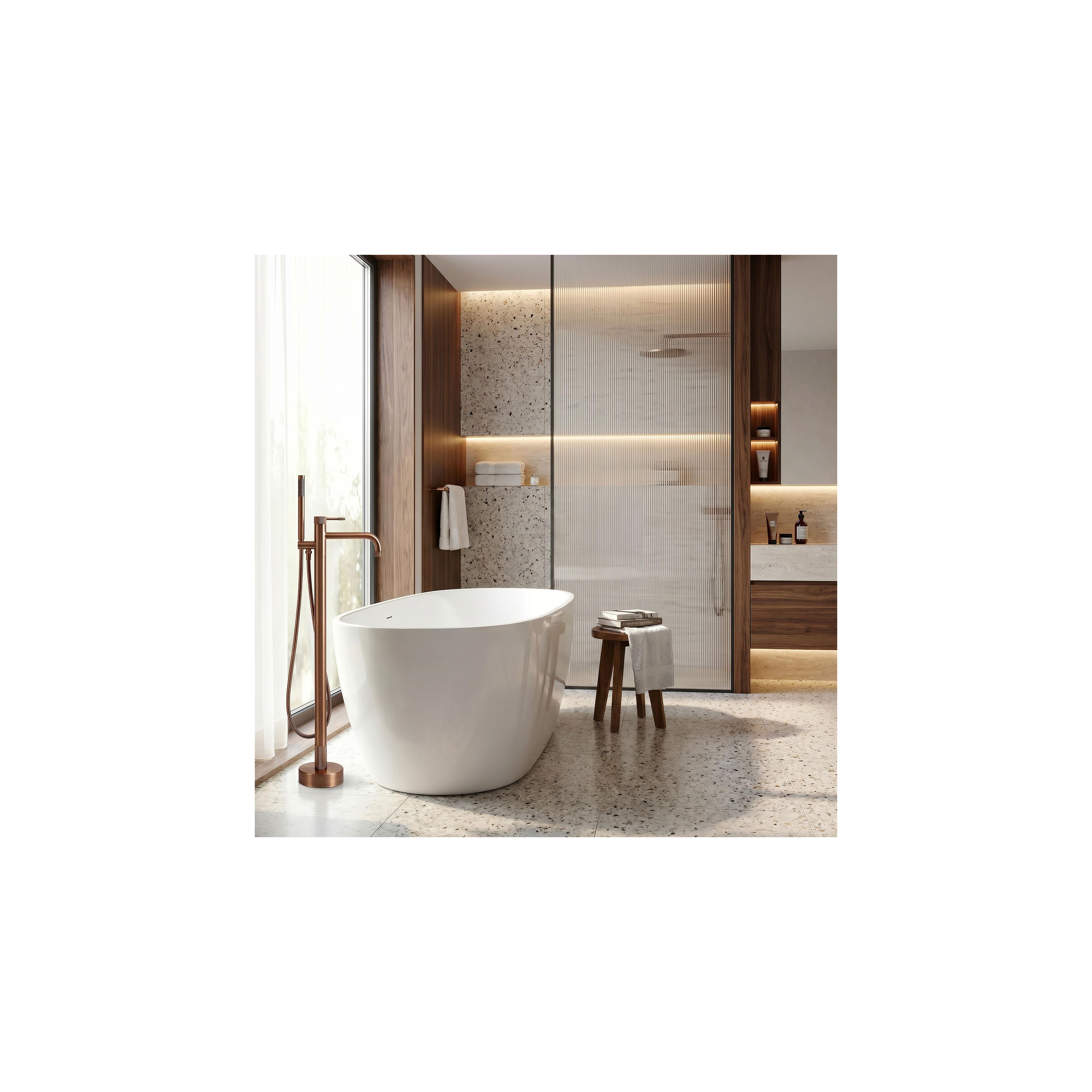 Free-standing faucet Rea Venti Brush Copper