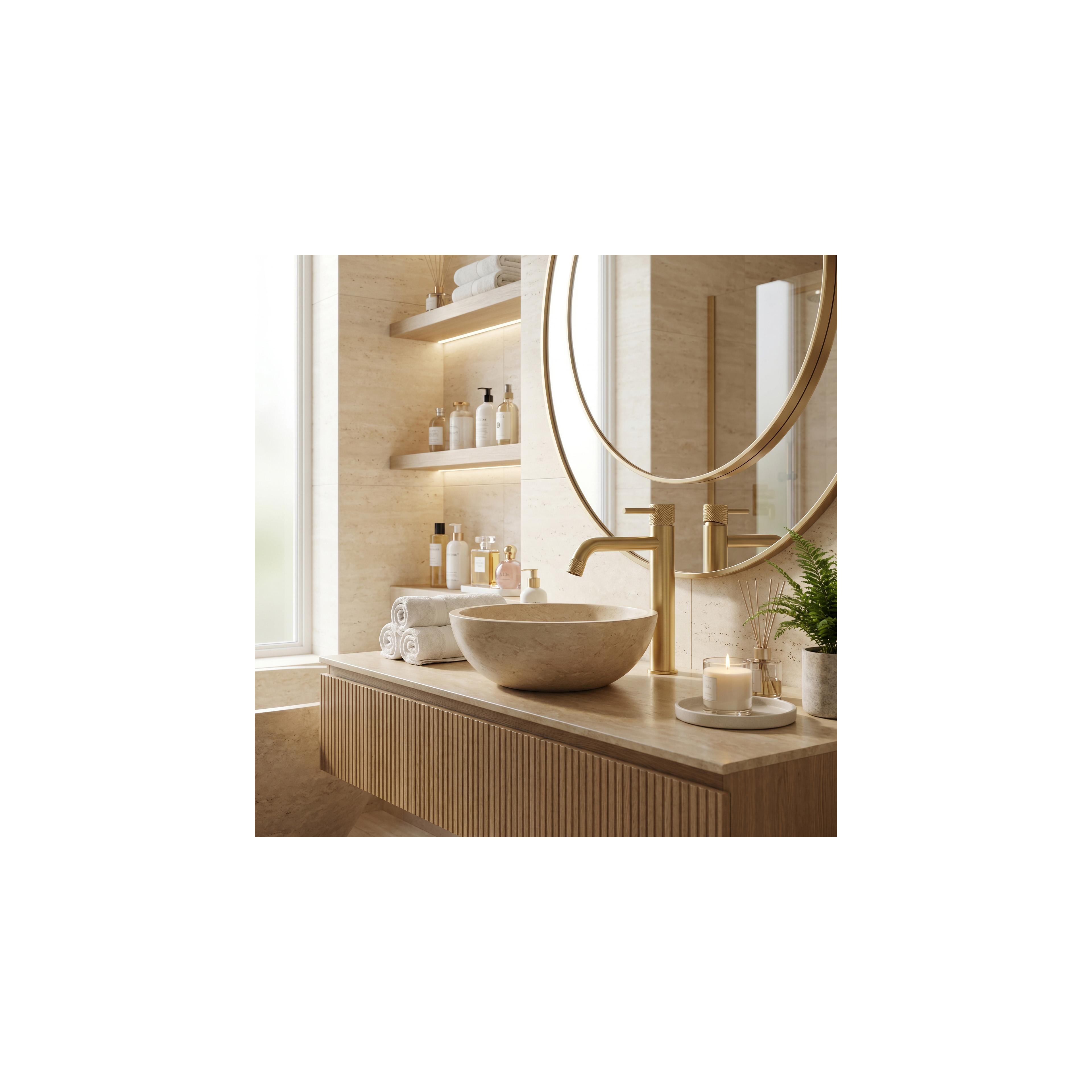 Waschbeckenarmatur Rea  Venti Gold high