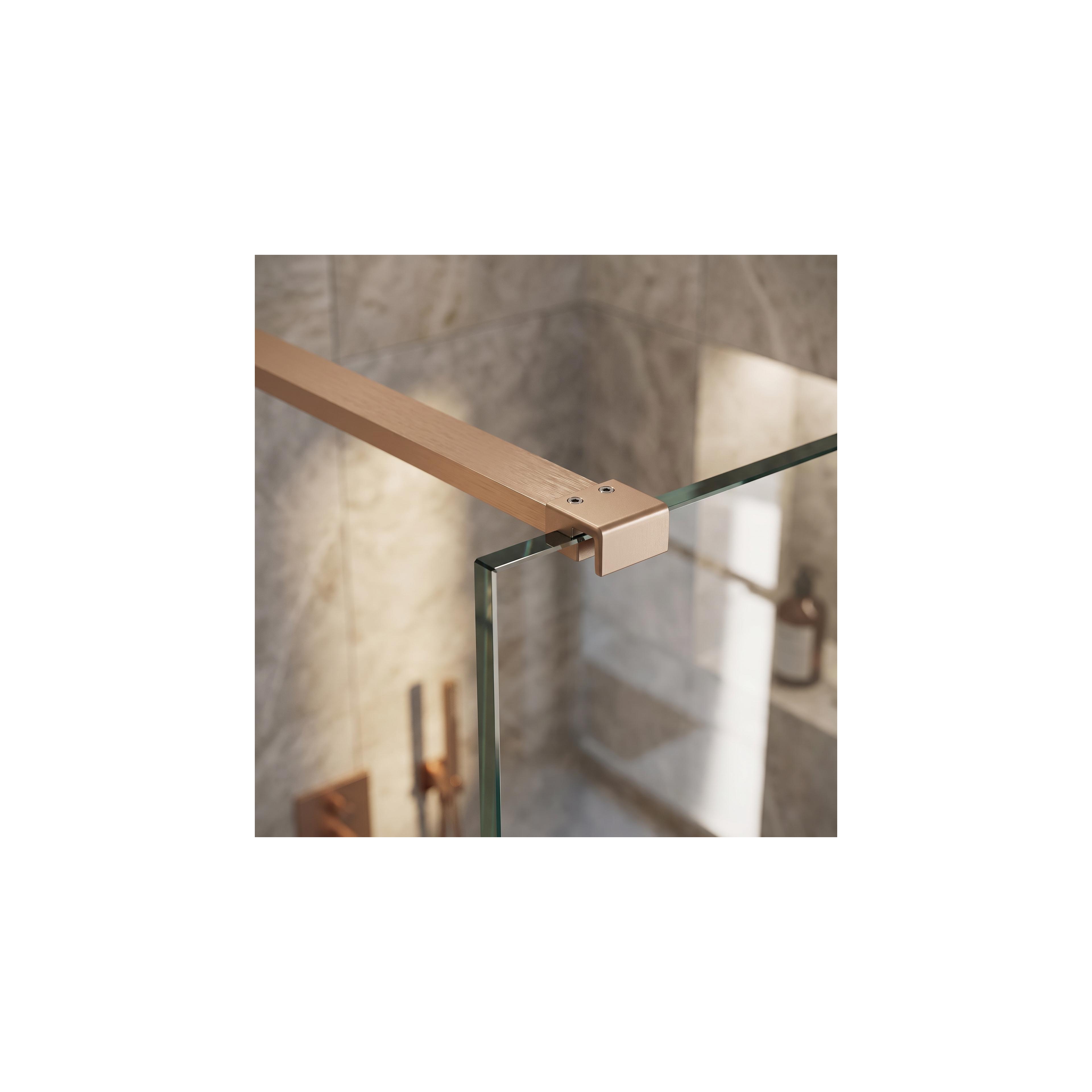 Stabilisierungsstange für Duschwand 150 cm Rea Brush Copper