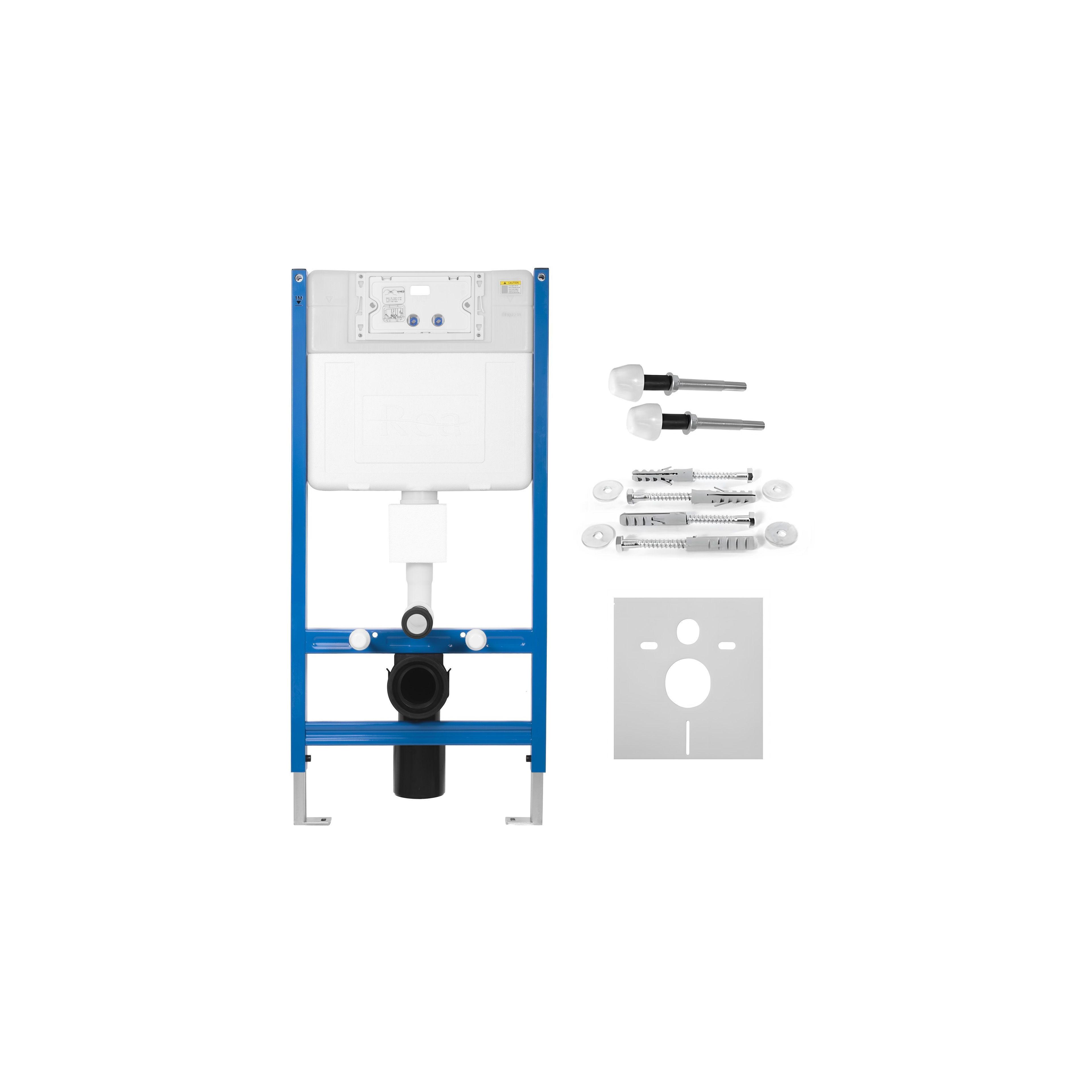 Įleistinis WC rėmas Rea K011A-Q HD Chrome