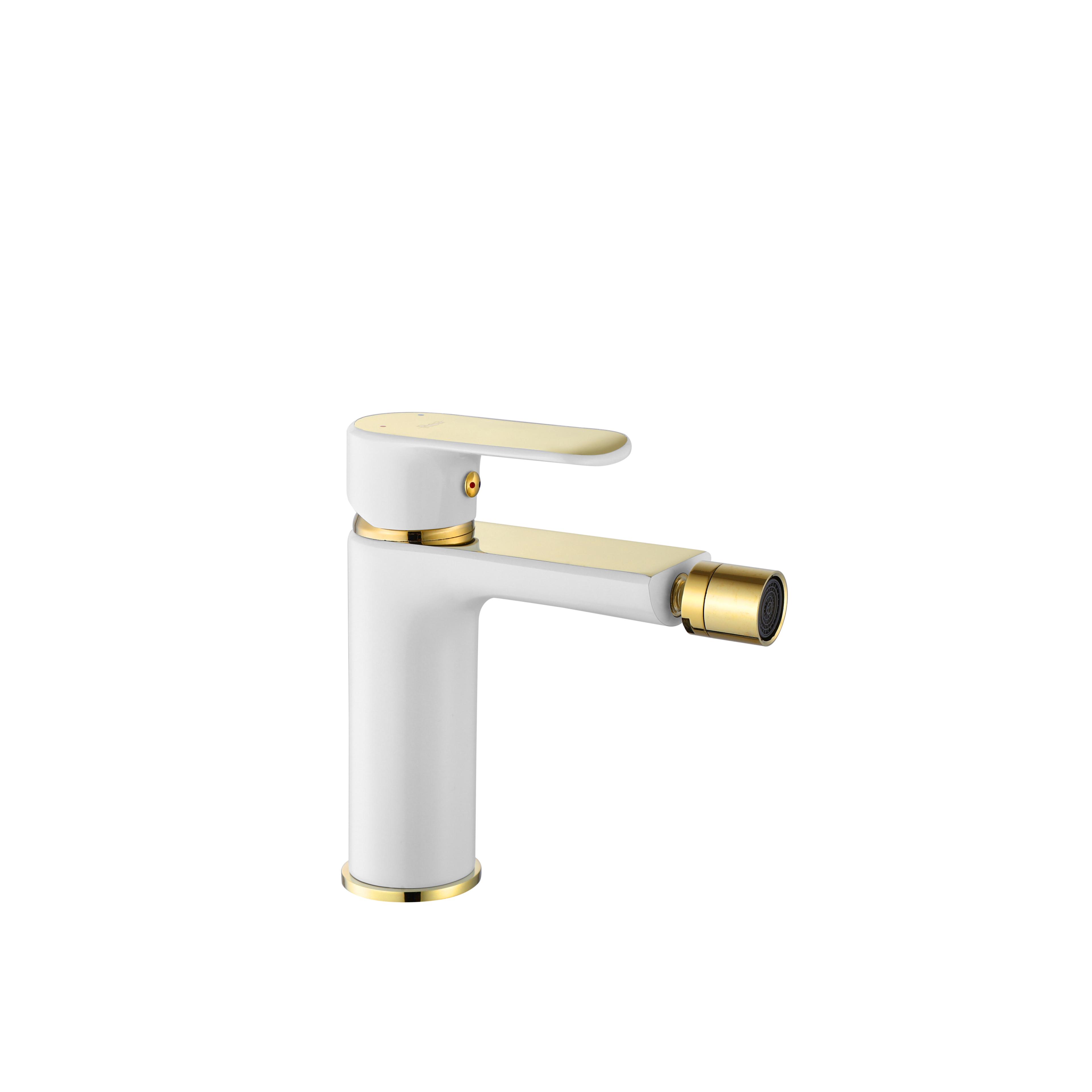 Bidetarmatur Rea Bloom White gold