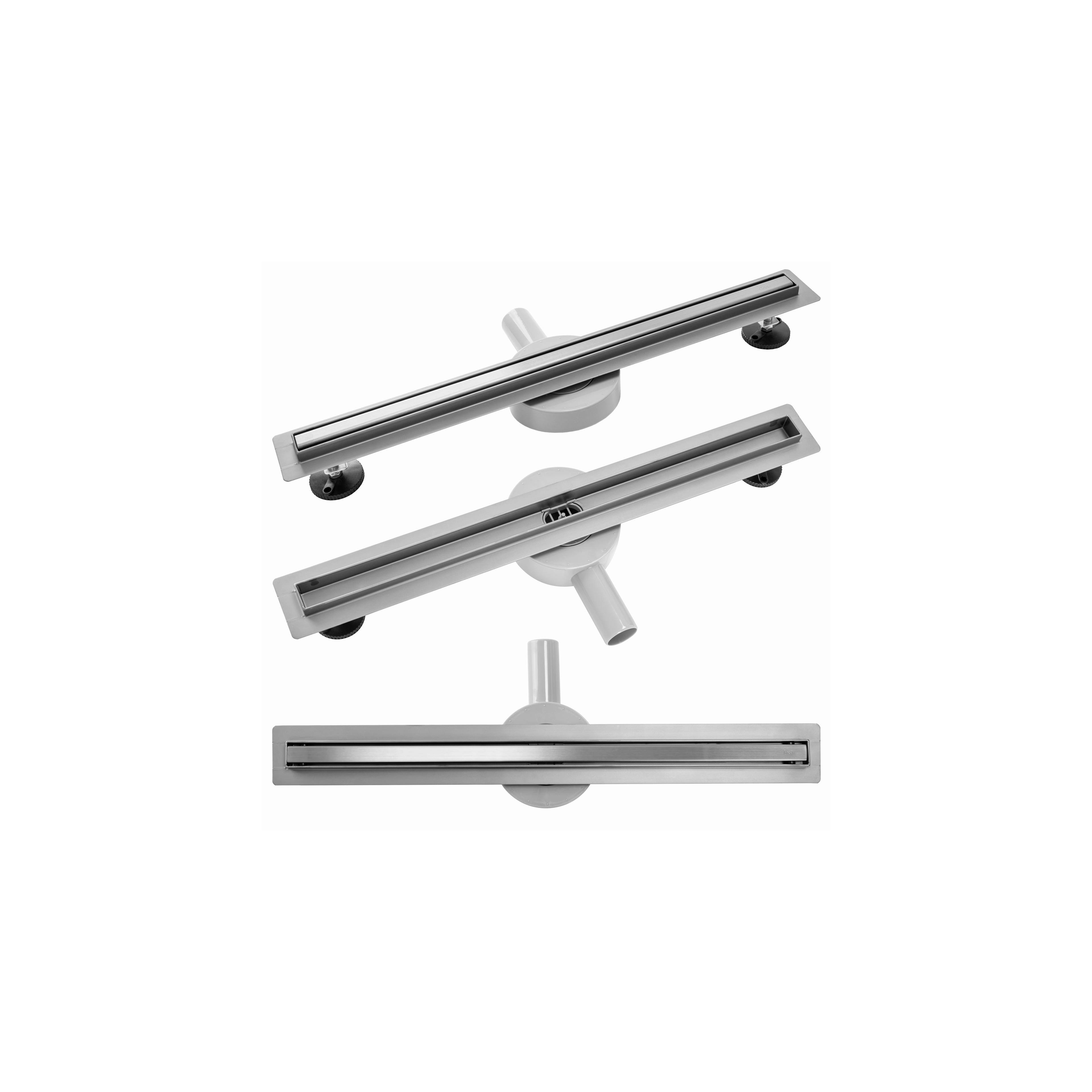 Lineaire afvoer Rea Neo Slim PRO Brush Steel 70