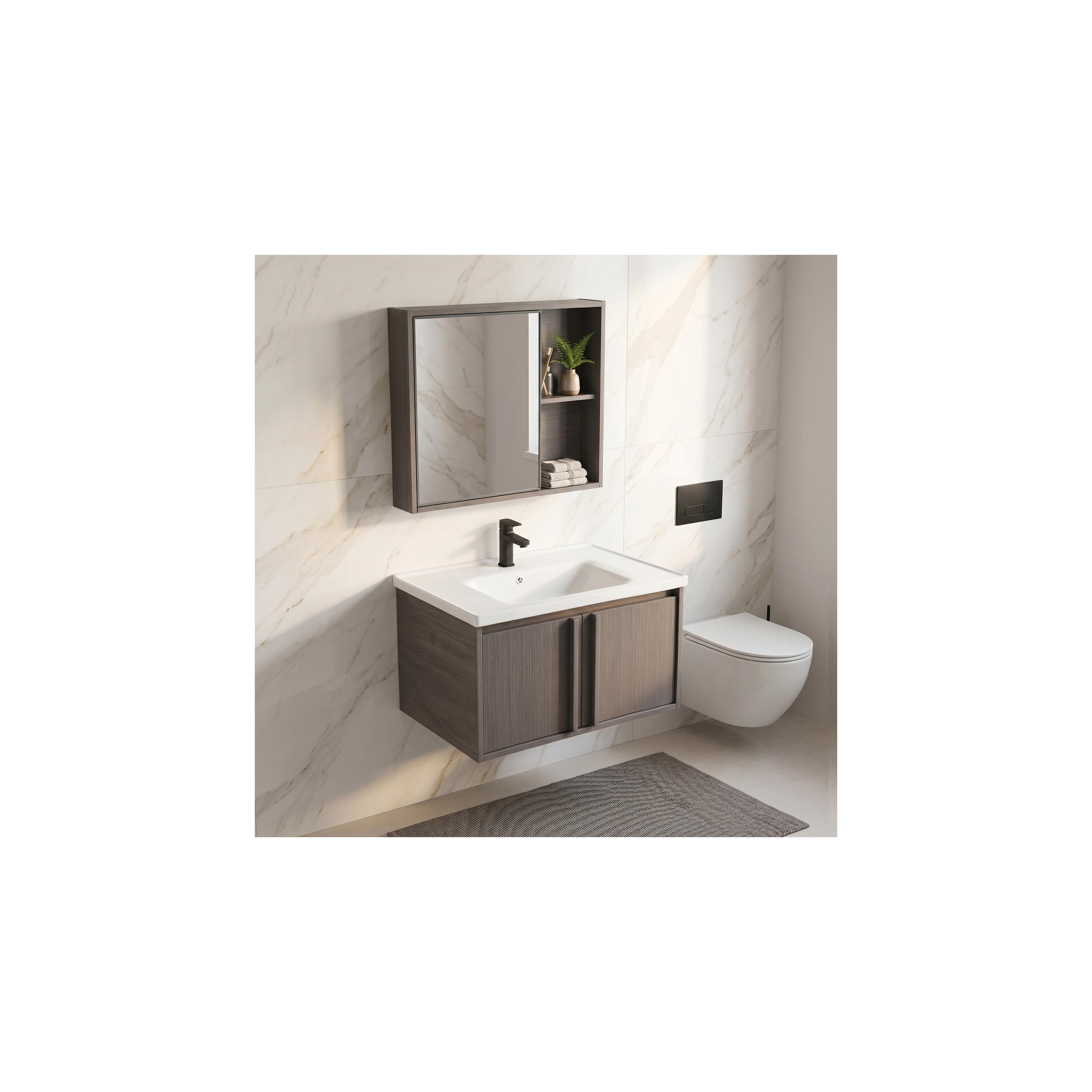 Badezimmermöbel-Set mit Waschbecken Gama T25023 KJM 70CM