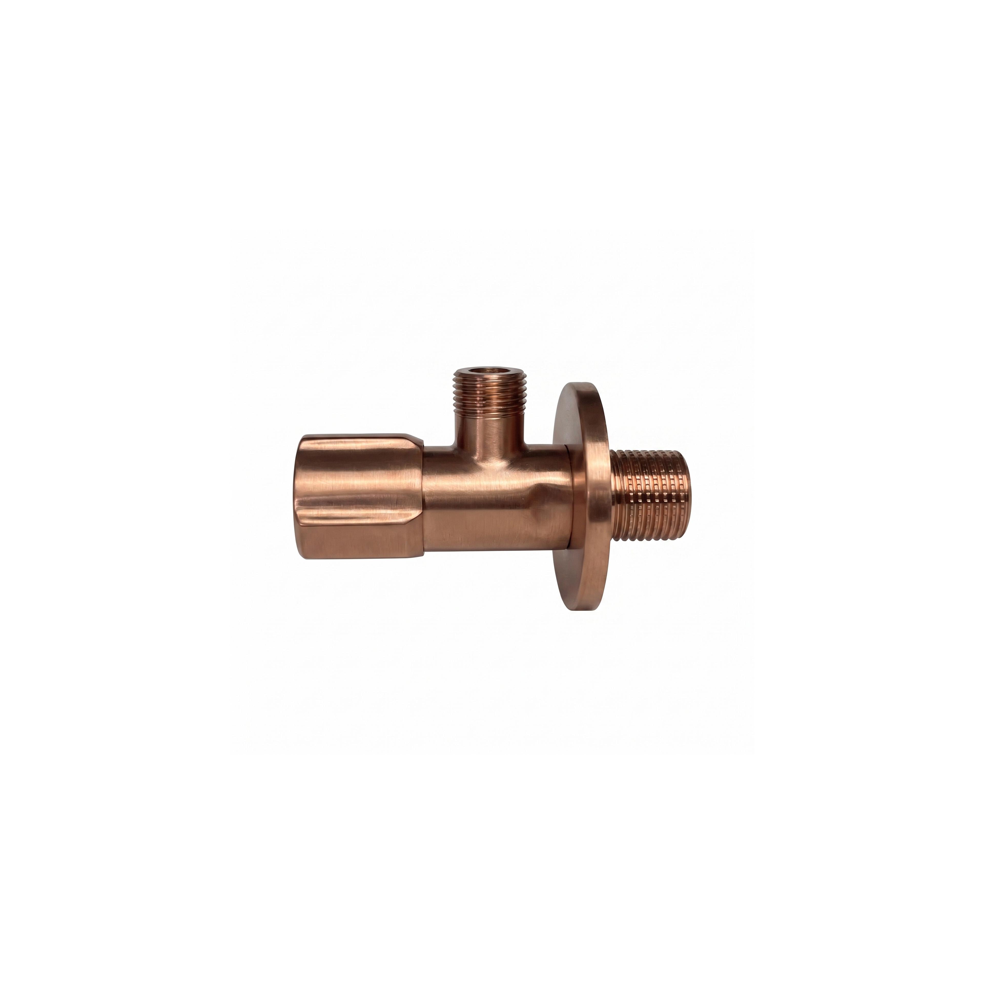 Ъглов вентил 02  1/2" x 3/8" Brush Copper