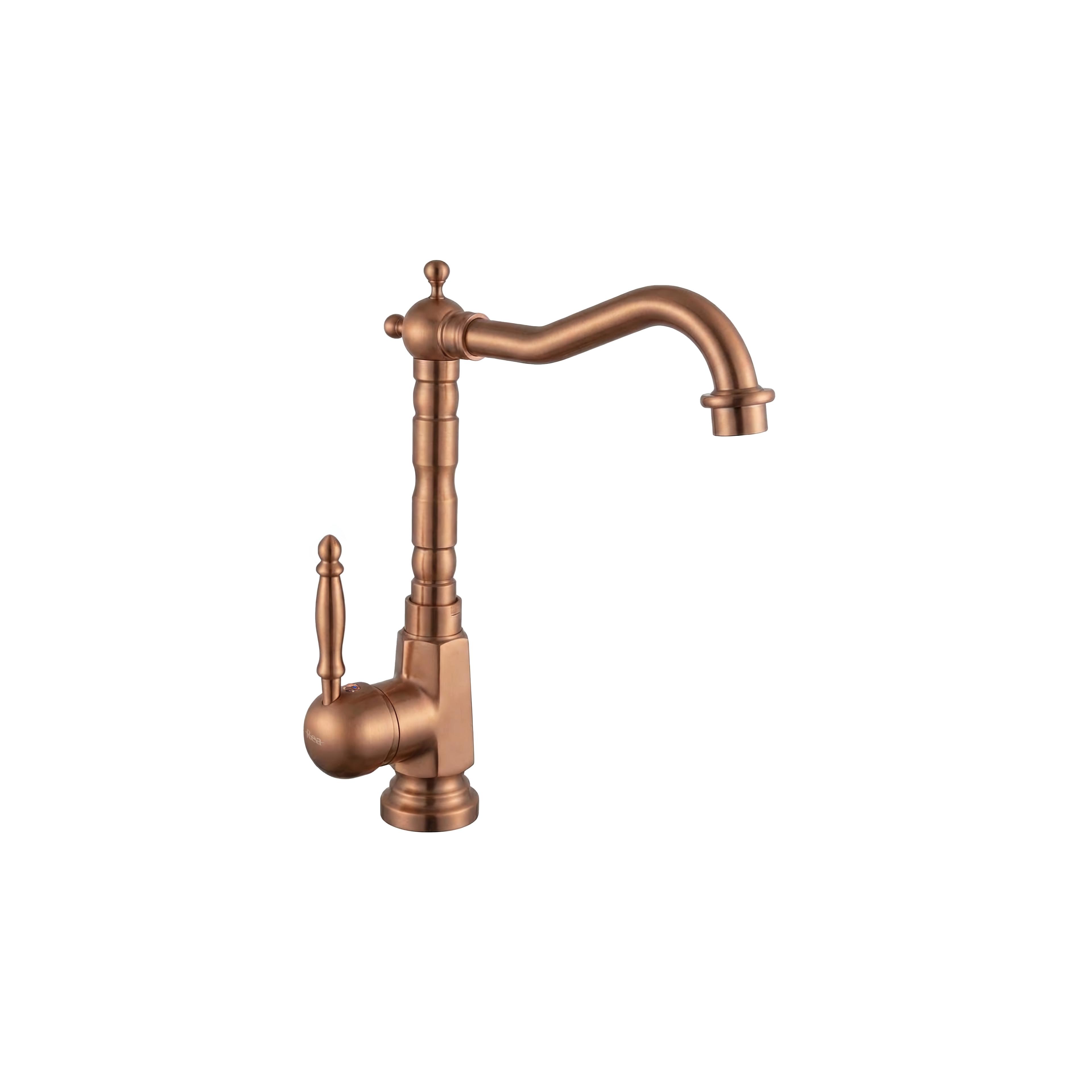 Waschbeckenarmatur Rea Bona Brush Copper High