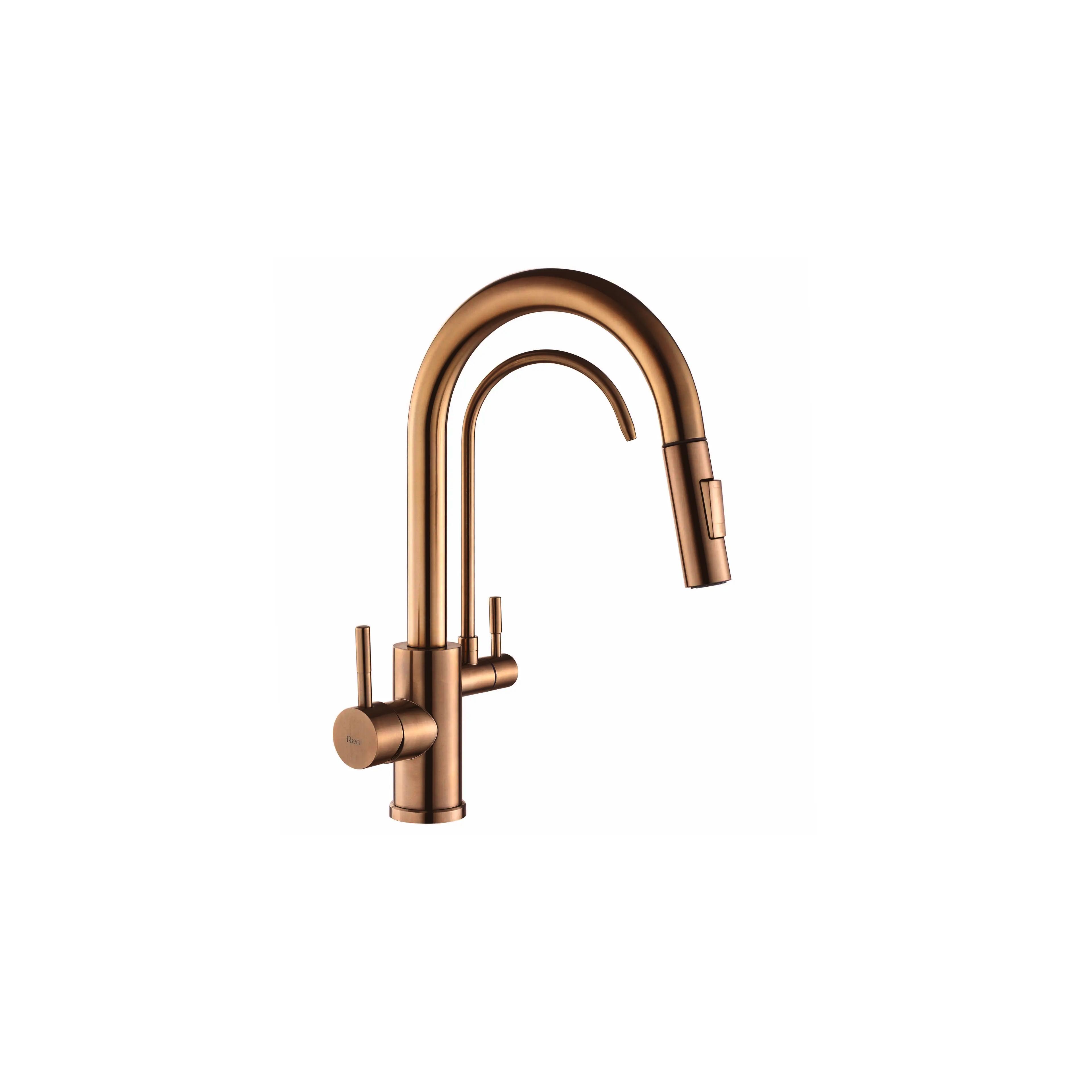 Küchearmatur Rea Eco Fresh Brush Copper