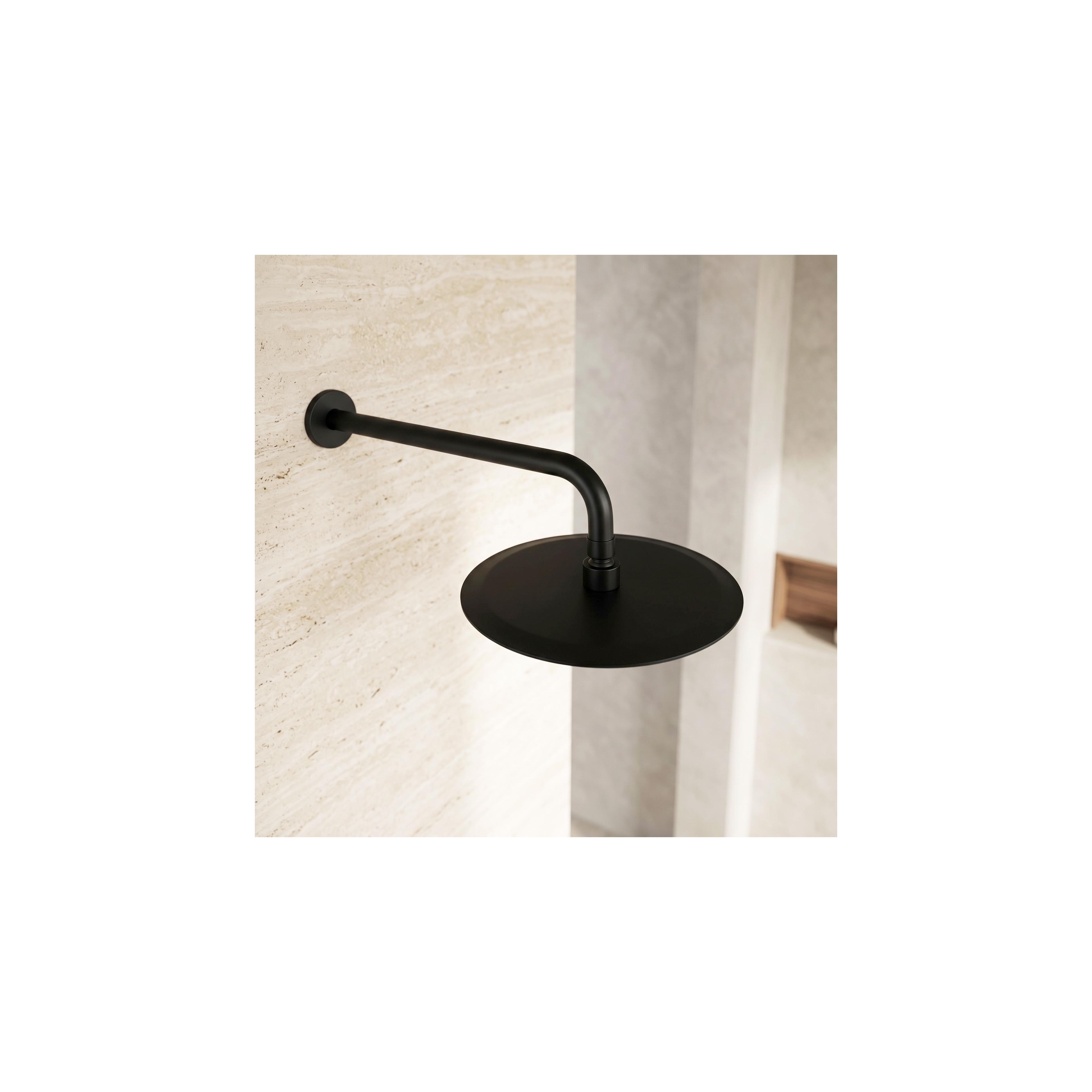Кръгла душ глава REA JS-P014B 25cm Black