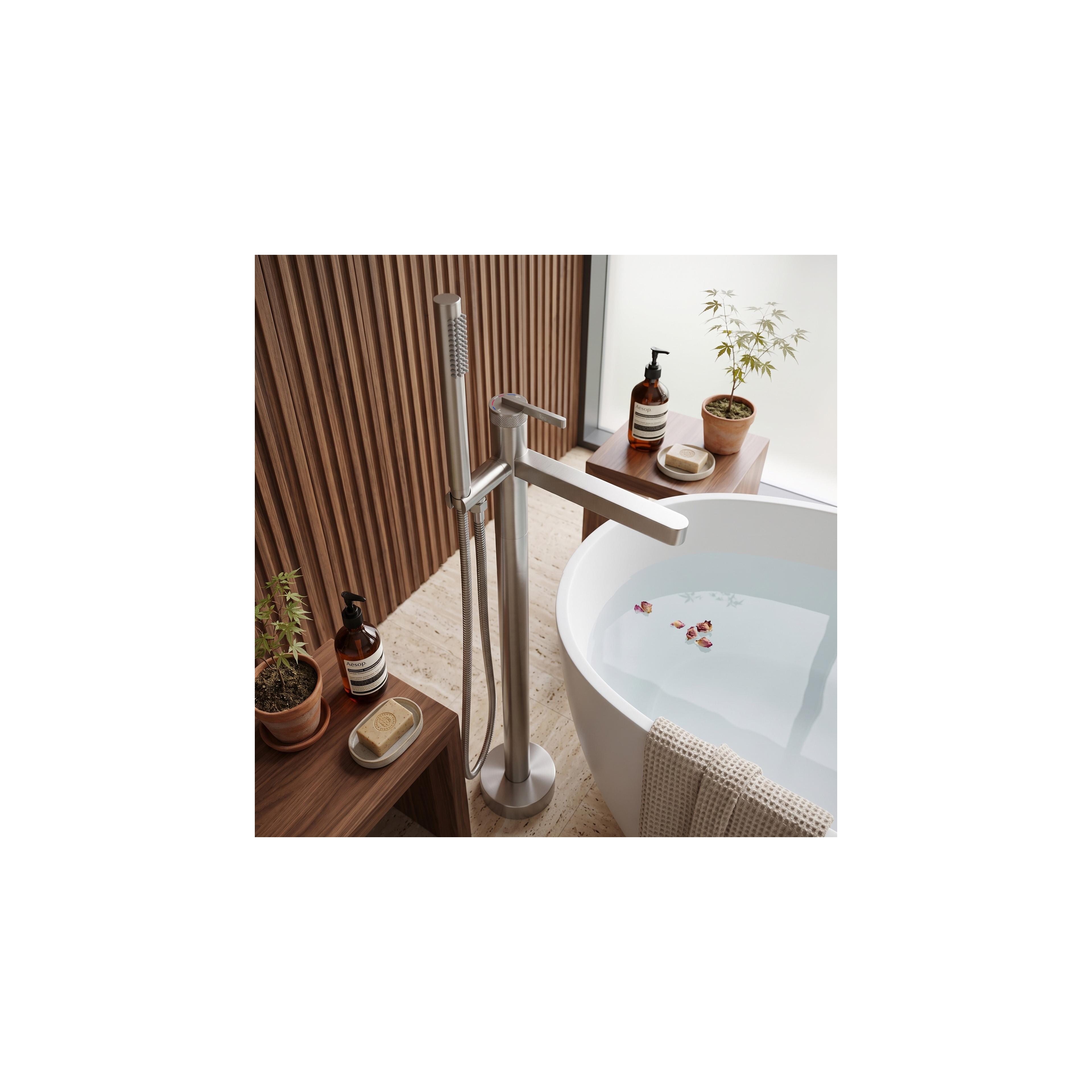 Free-standing faucet Rea Grace Brush Nickel