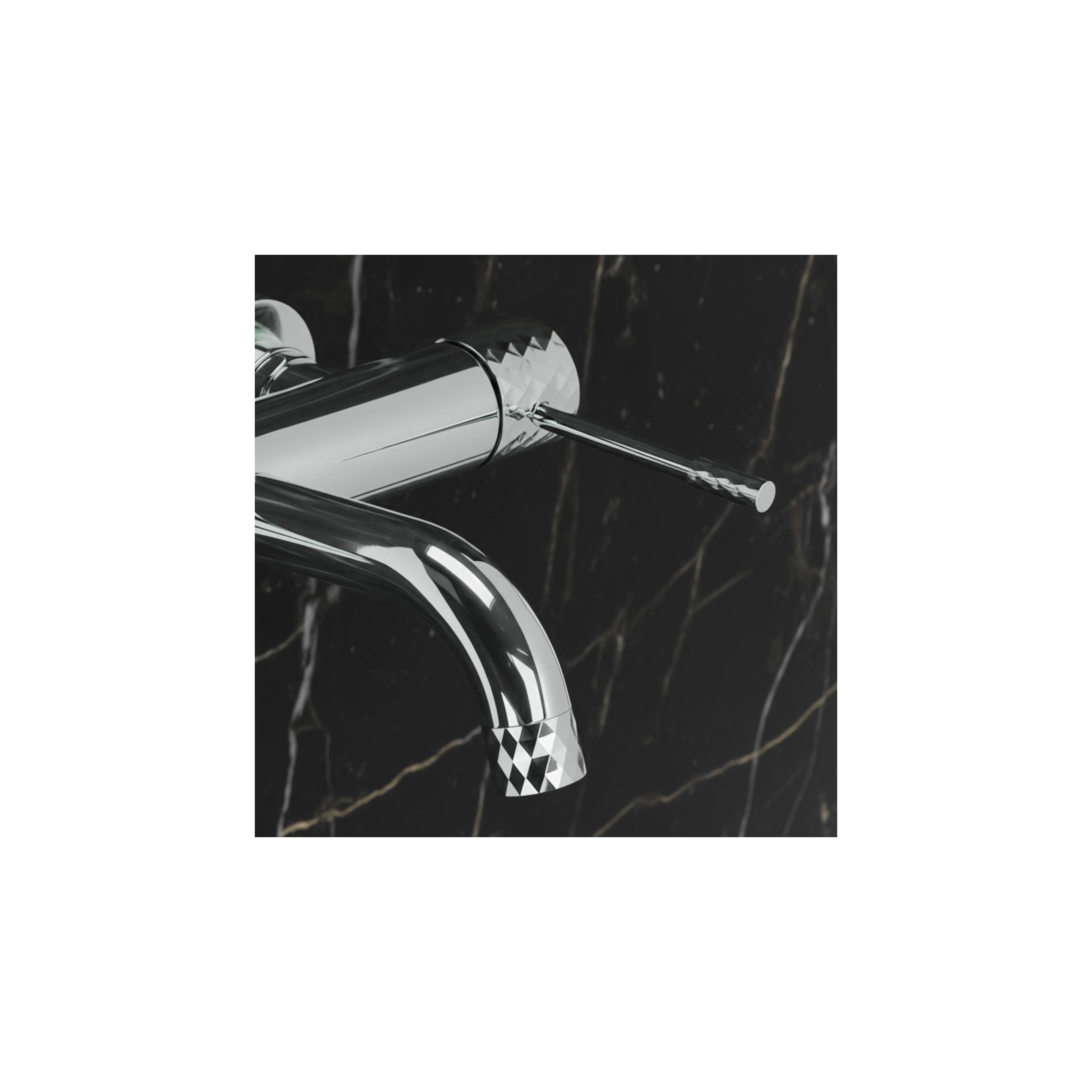 Badkarsblandare Rea Lungo Diamond Krom