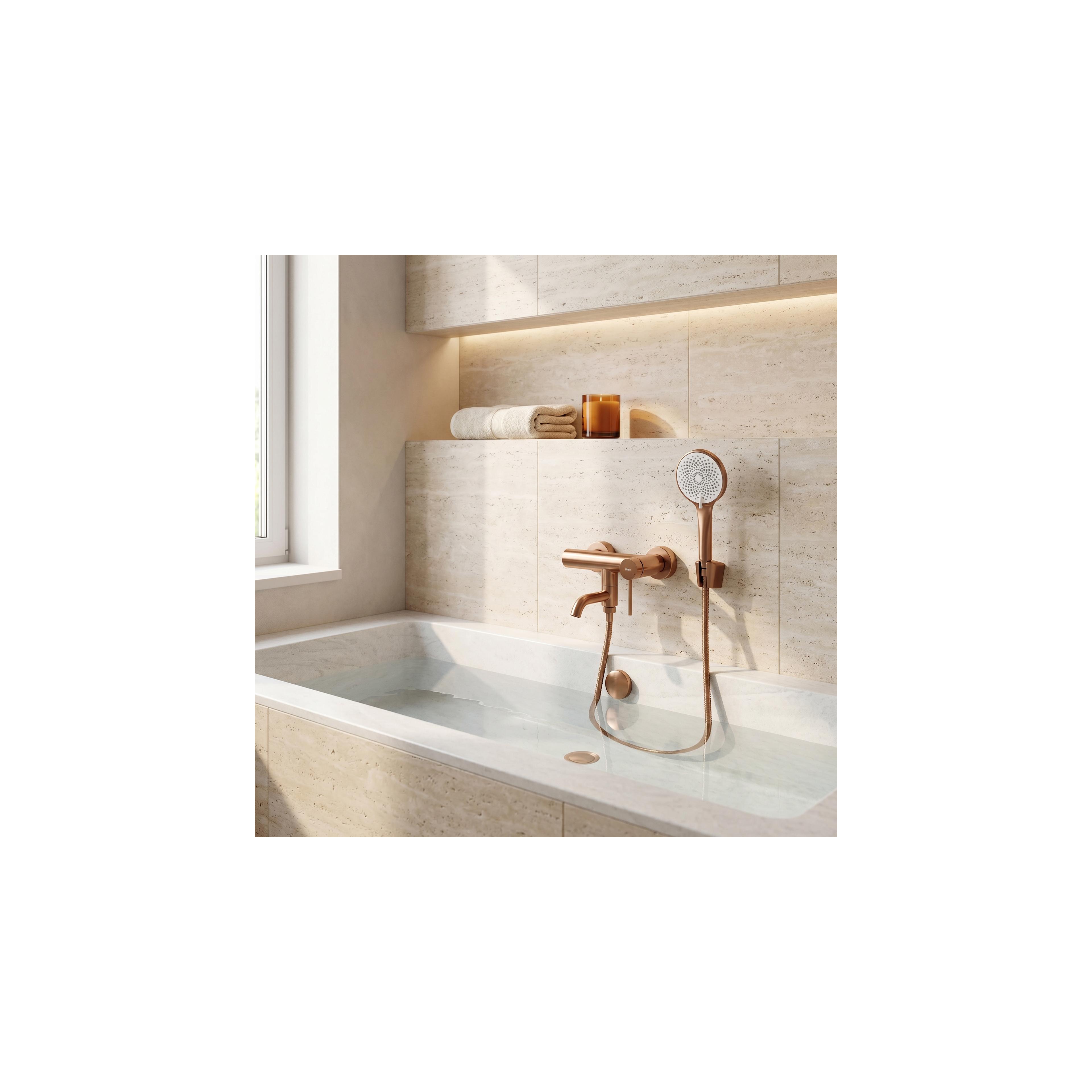 Badkraan Rea Clif Brushed Copper