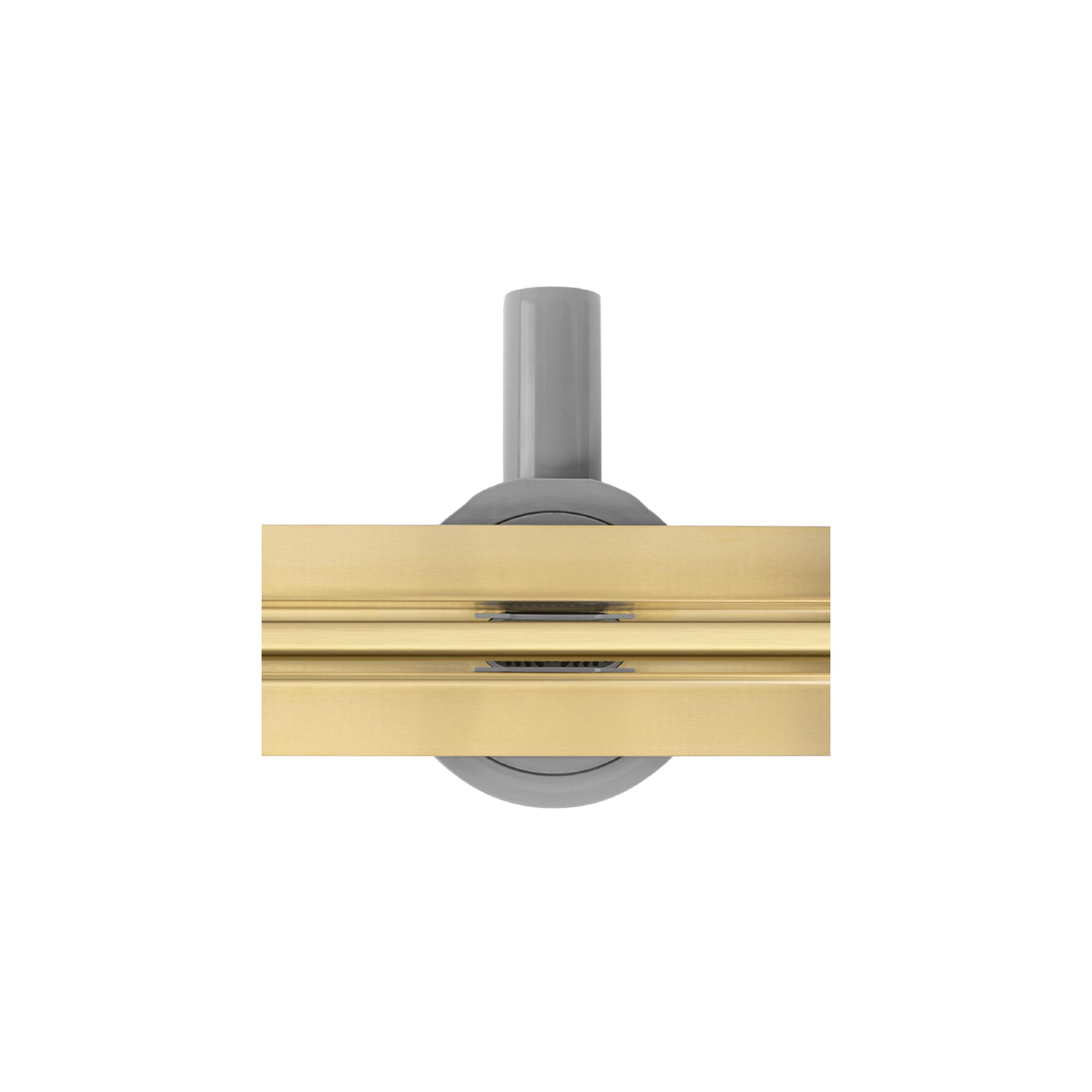 Linijski odtok REA Neox Slim pro Brush Gold 100