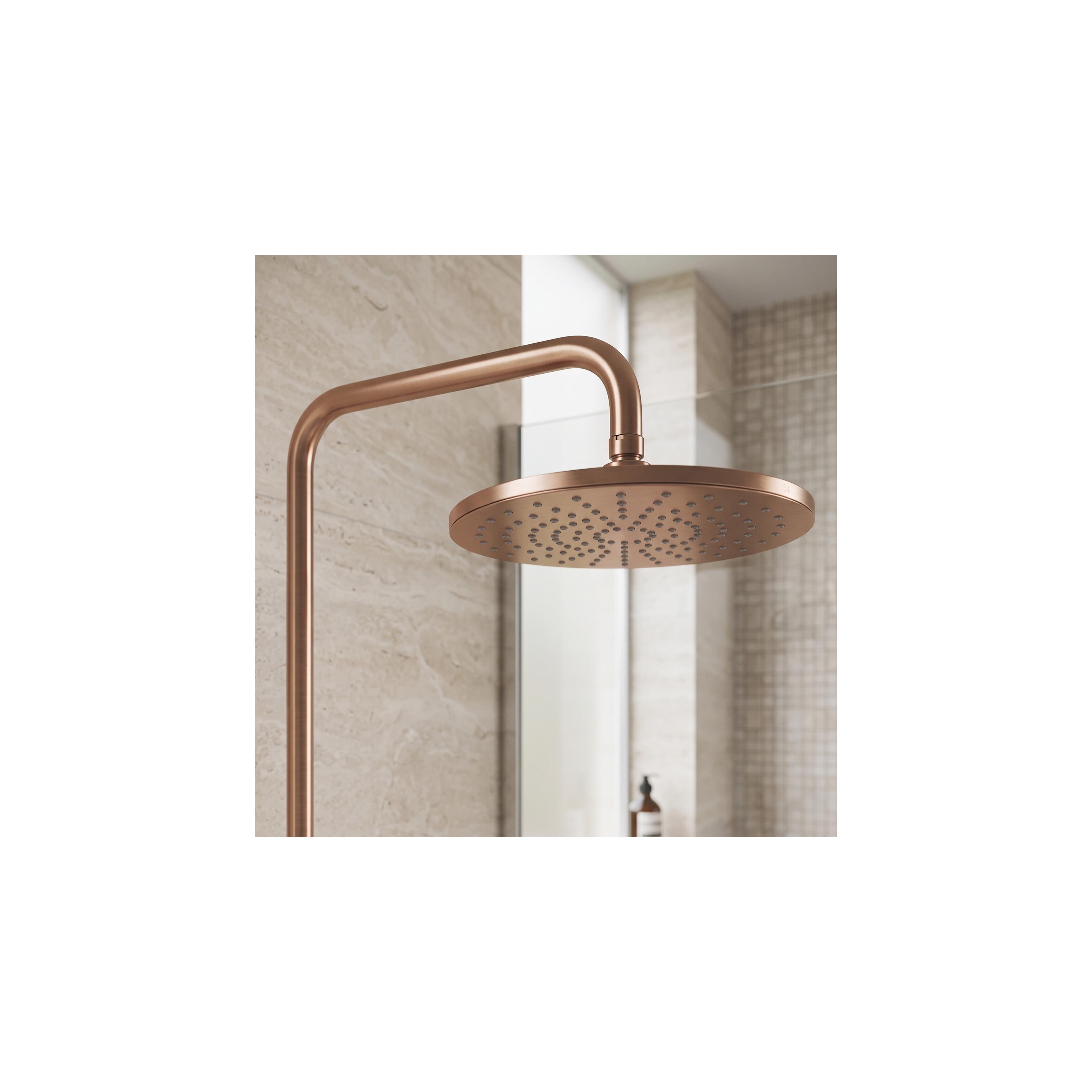 Shower set with thermostat Rea Parot Light Brush Copper