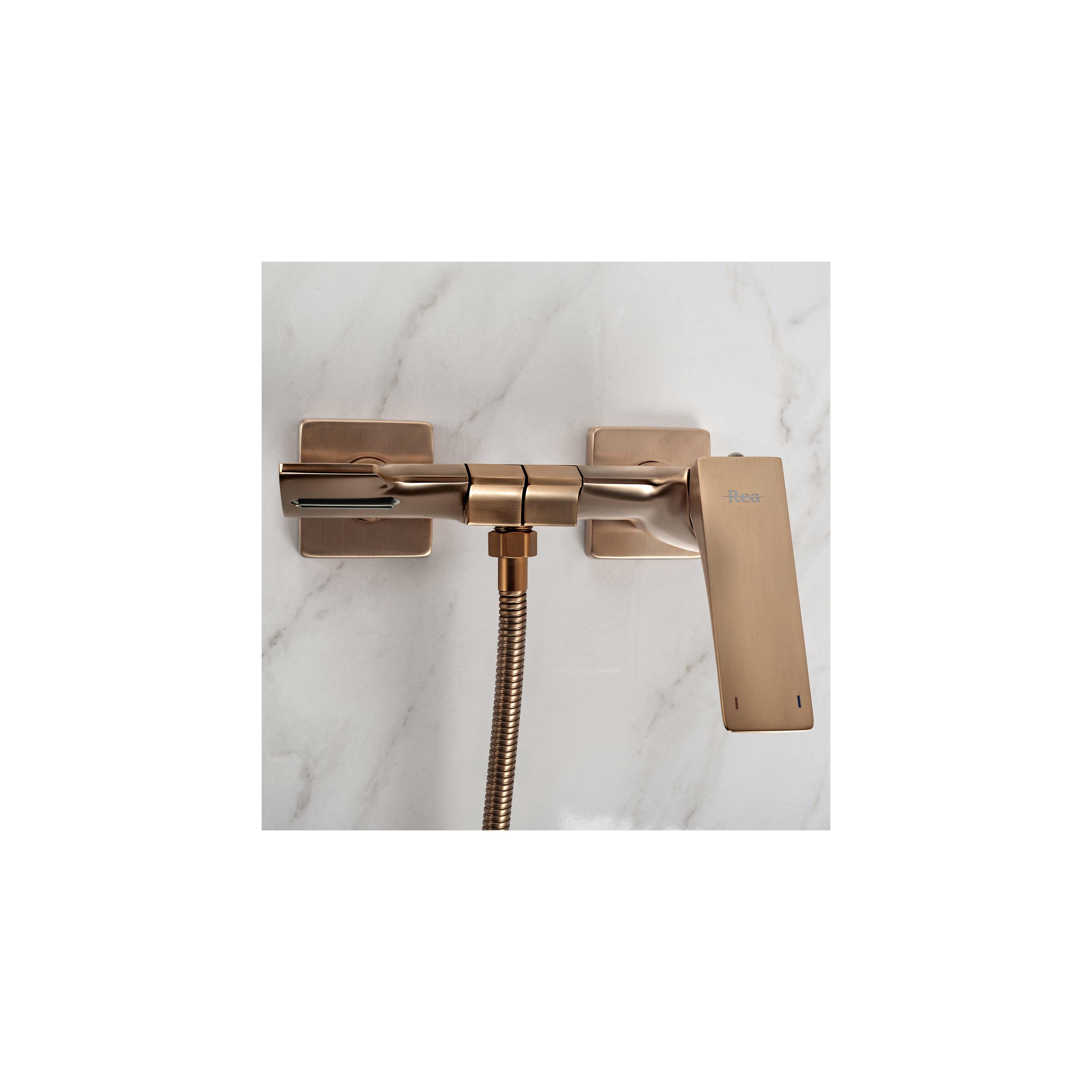 Wannenarmatur PREMIUM REA Joe Brush Copper