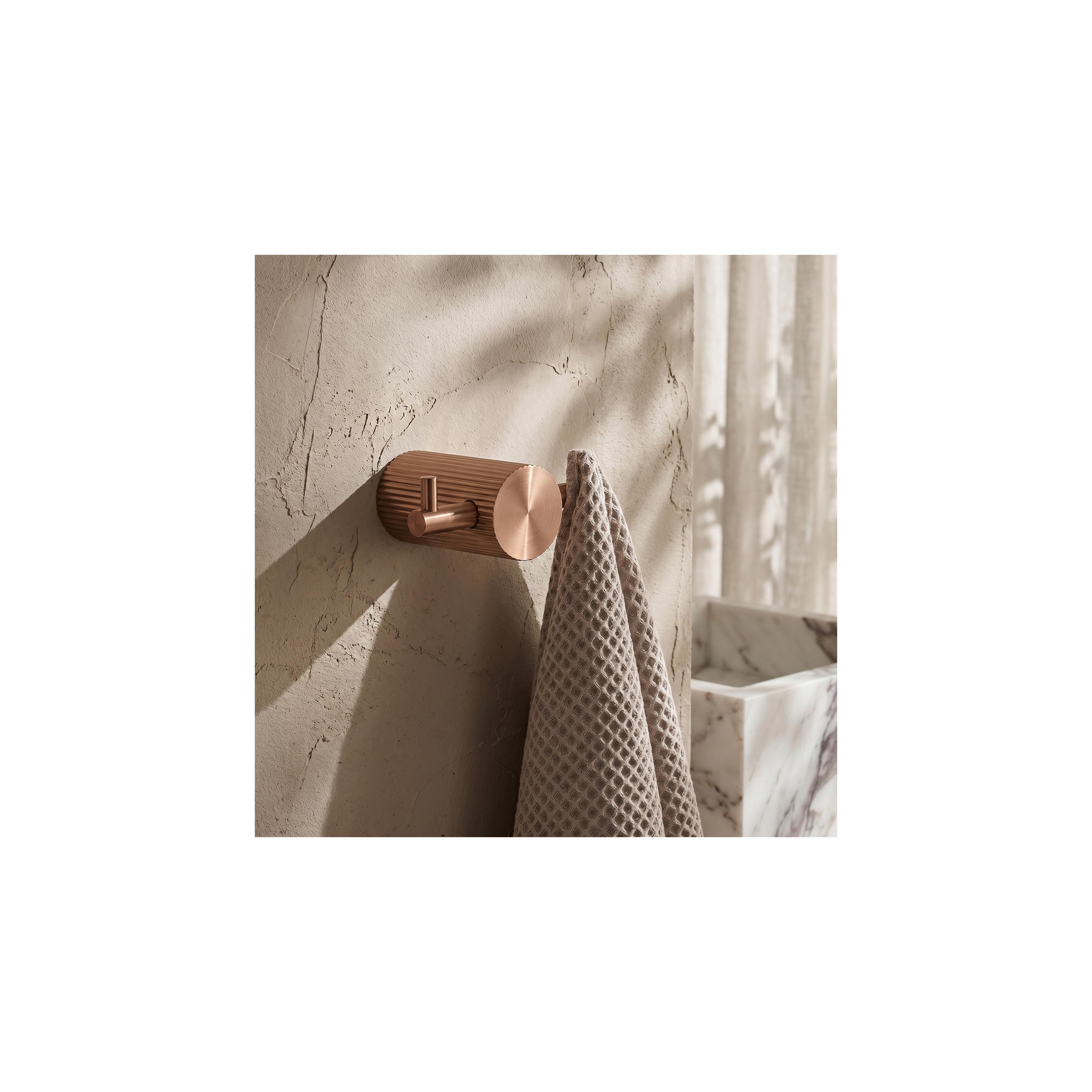 Badezimmerhaken 64104A SOLO Brush Copper