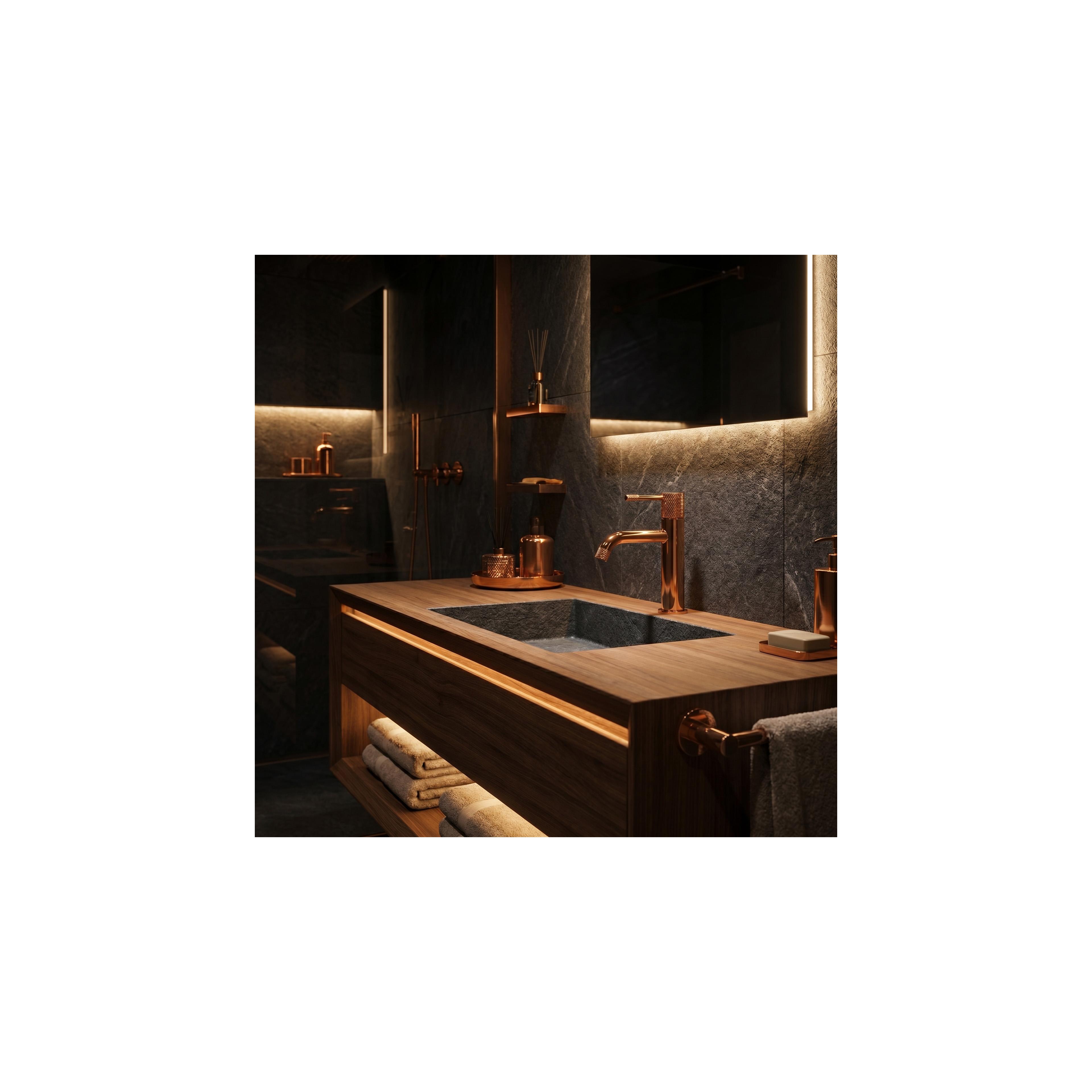 Waschbeckenarmatur Rea Venti Copper Low