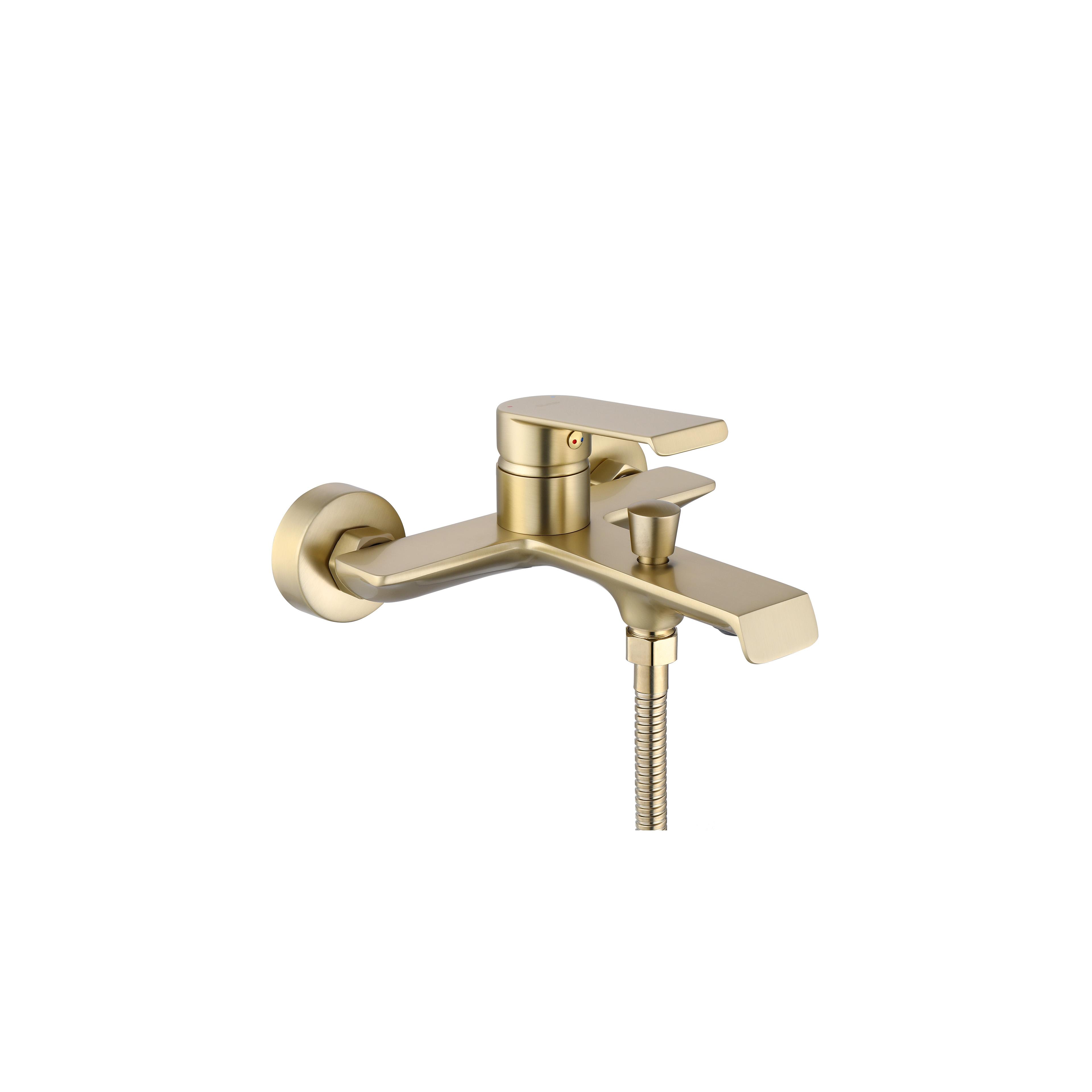 Wannenarmatur REA Hass Brush Gold