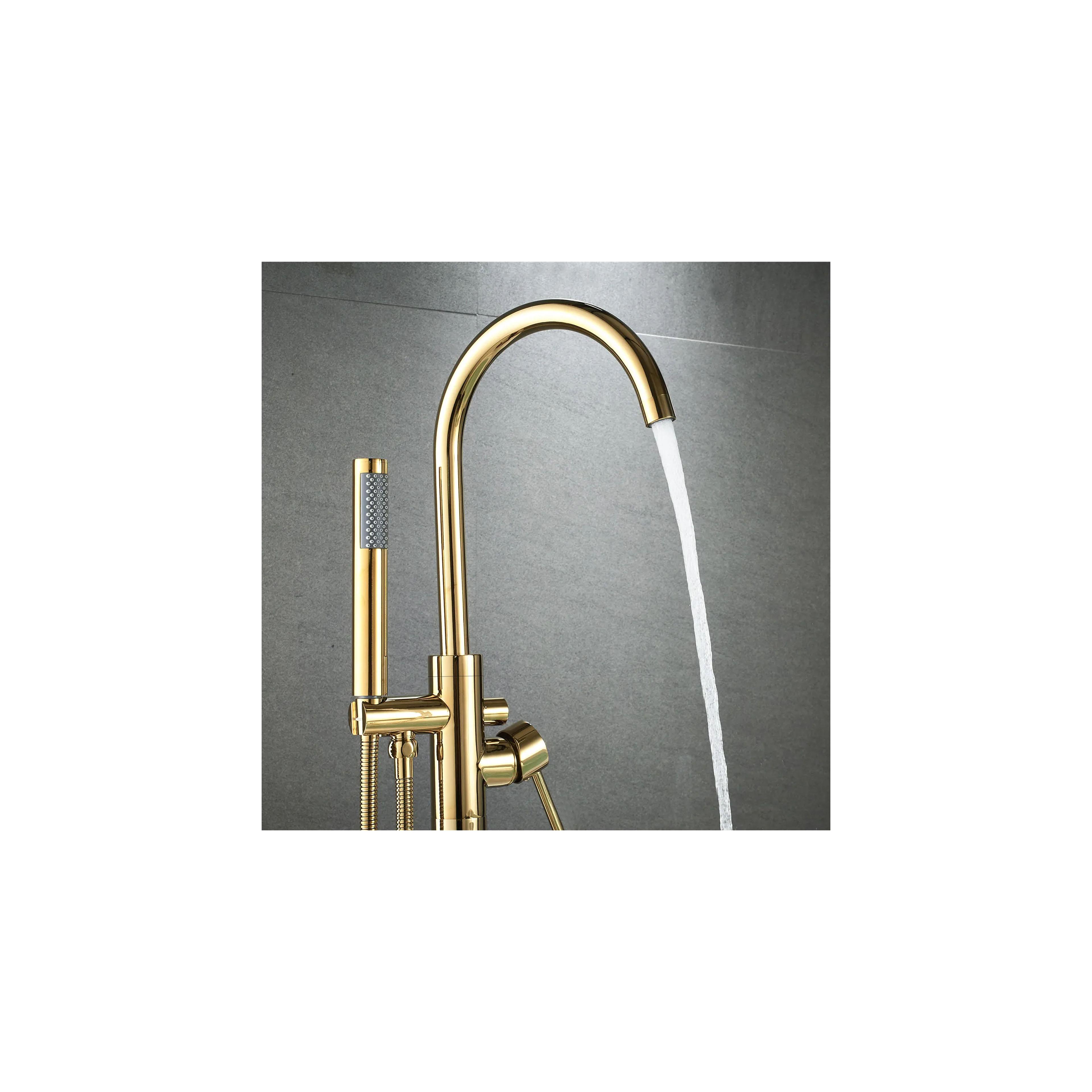 Frei stehende Armatur Rea Lungo Gold
