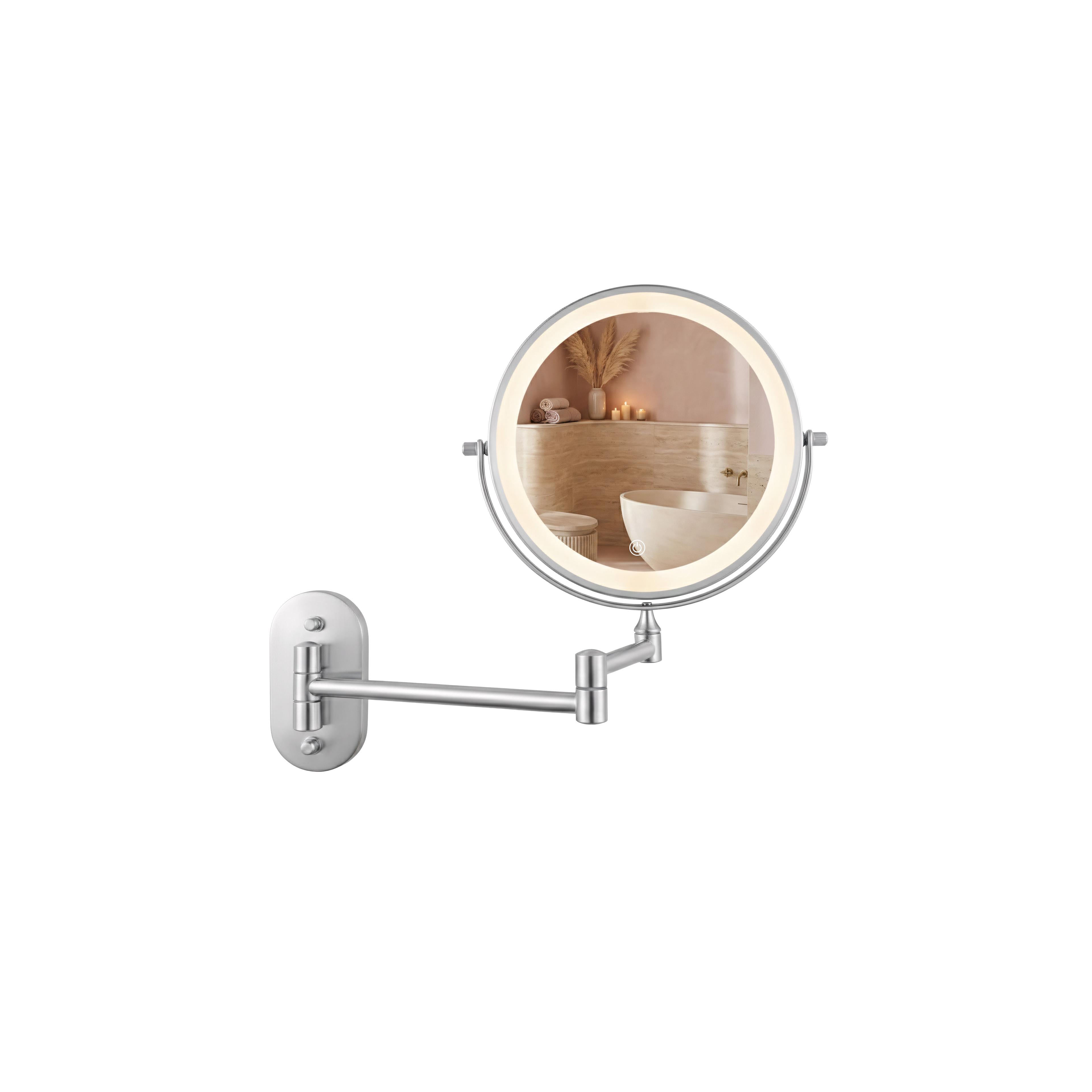 Mirror LED Glow Chrome