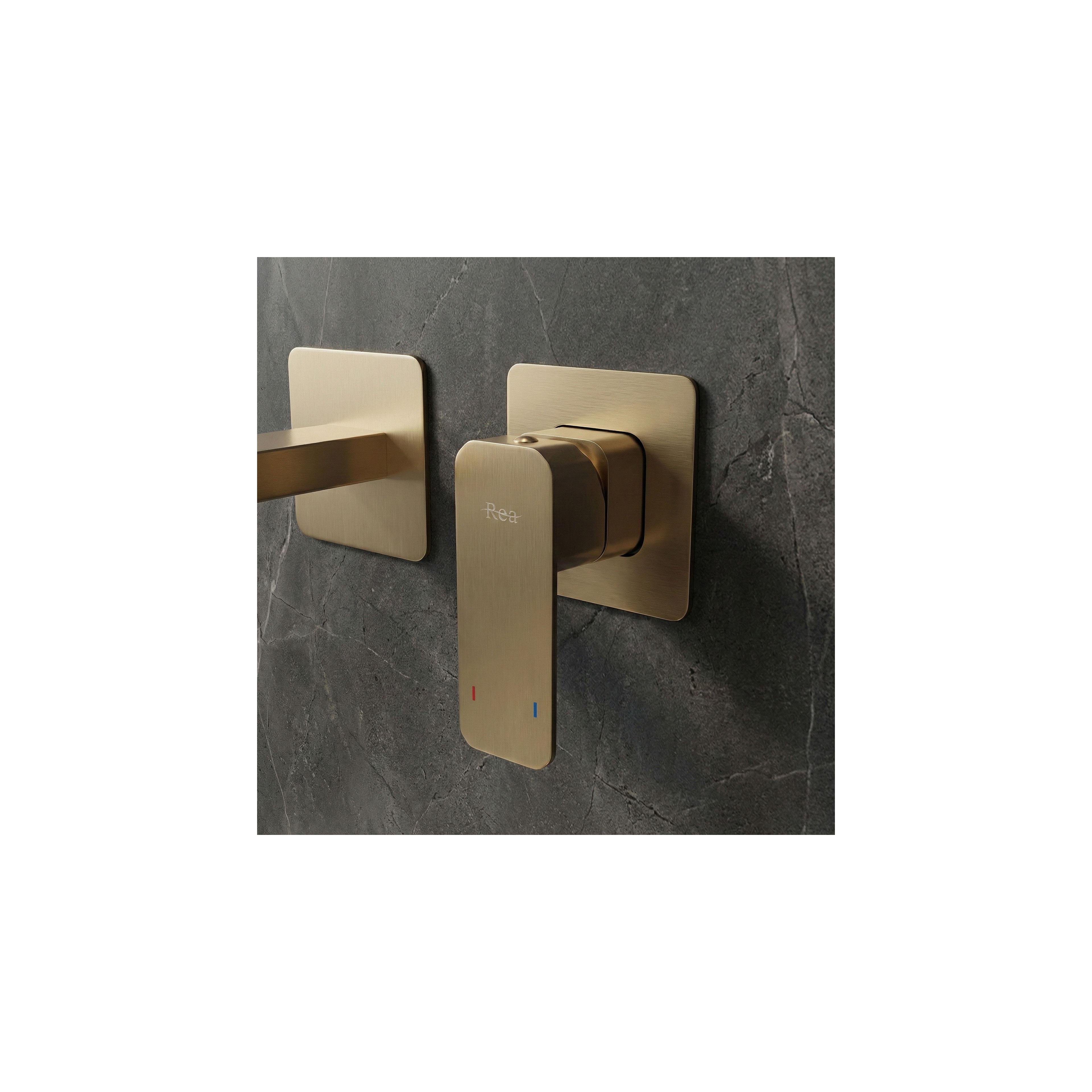 Unterputz Armatur REA Arlo Brush Gold